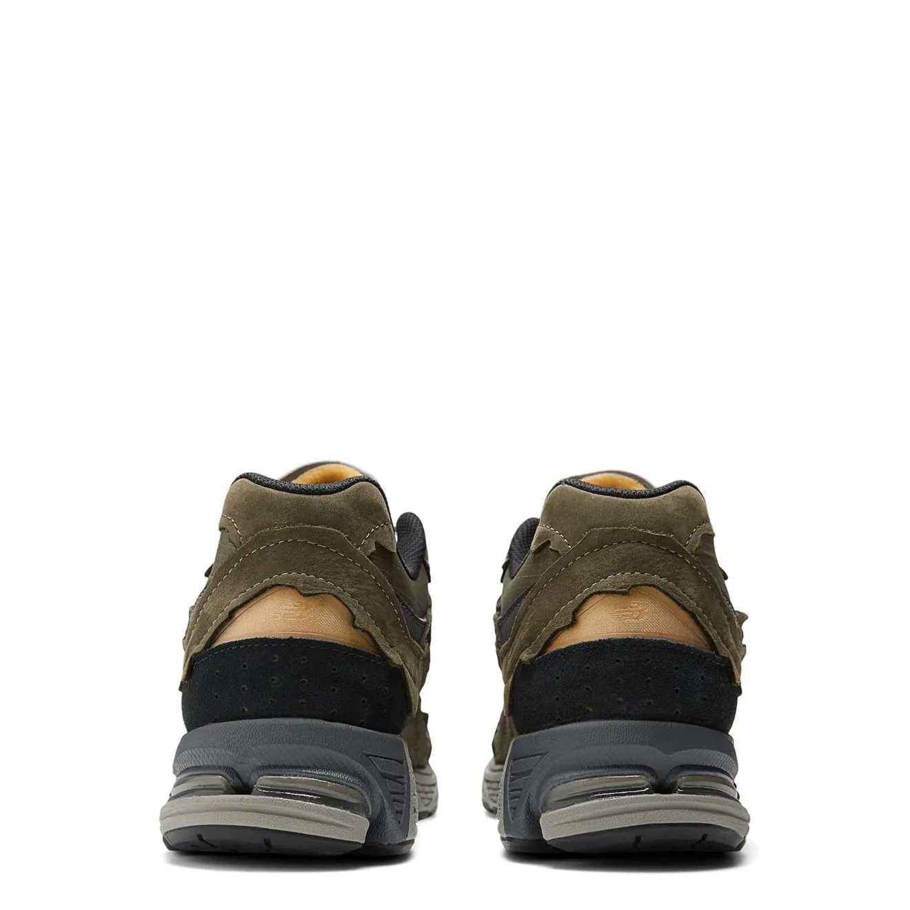 New Balance 2002R Trainers Dark Moss / Blacktop - Image 4