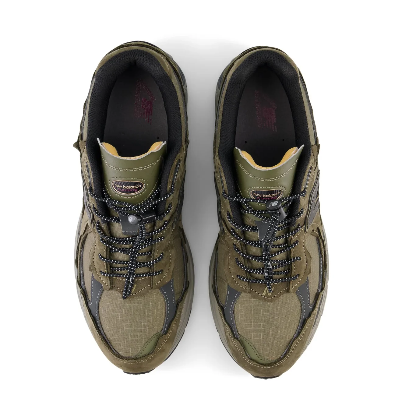 New Balance 2002R Trainers Dark Moss / Blacktop - Image 5