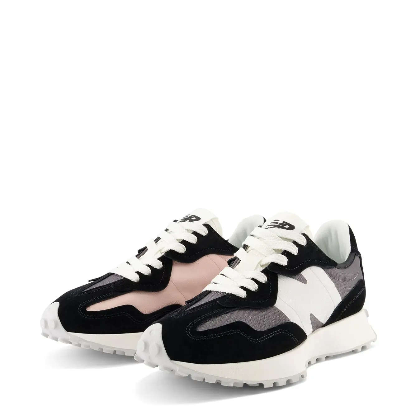 New Balance 327 Trainers Black / Grey Matter - Image 3