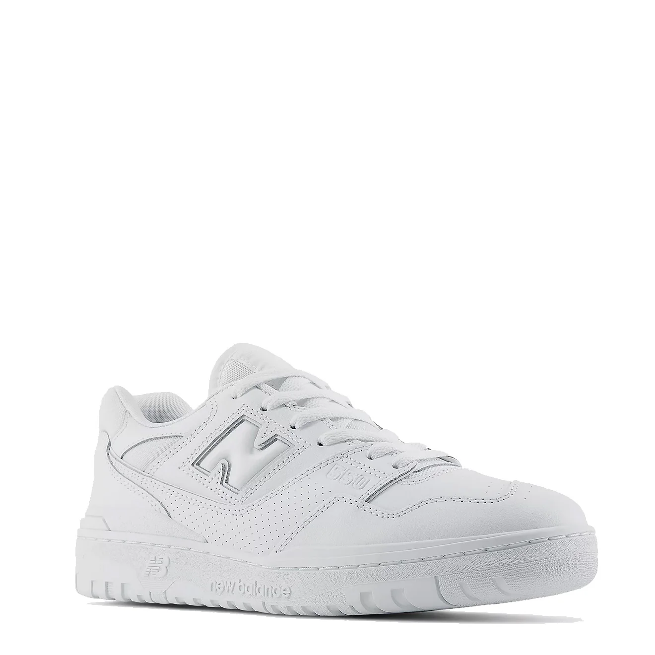 New Balance 550 Trainers Triple White - Image 3