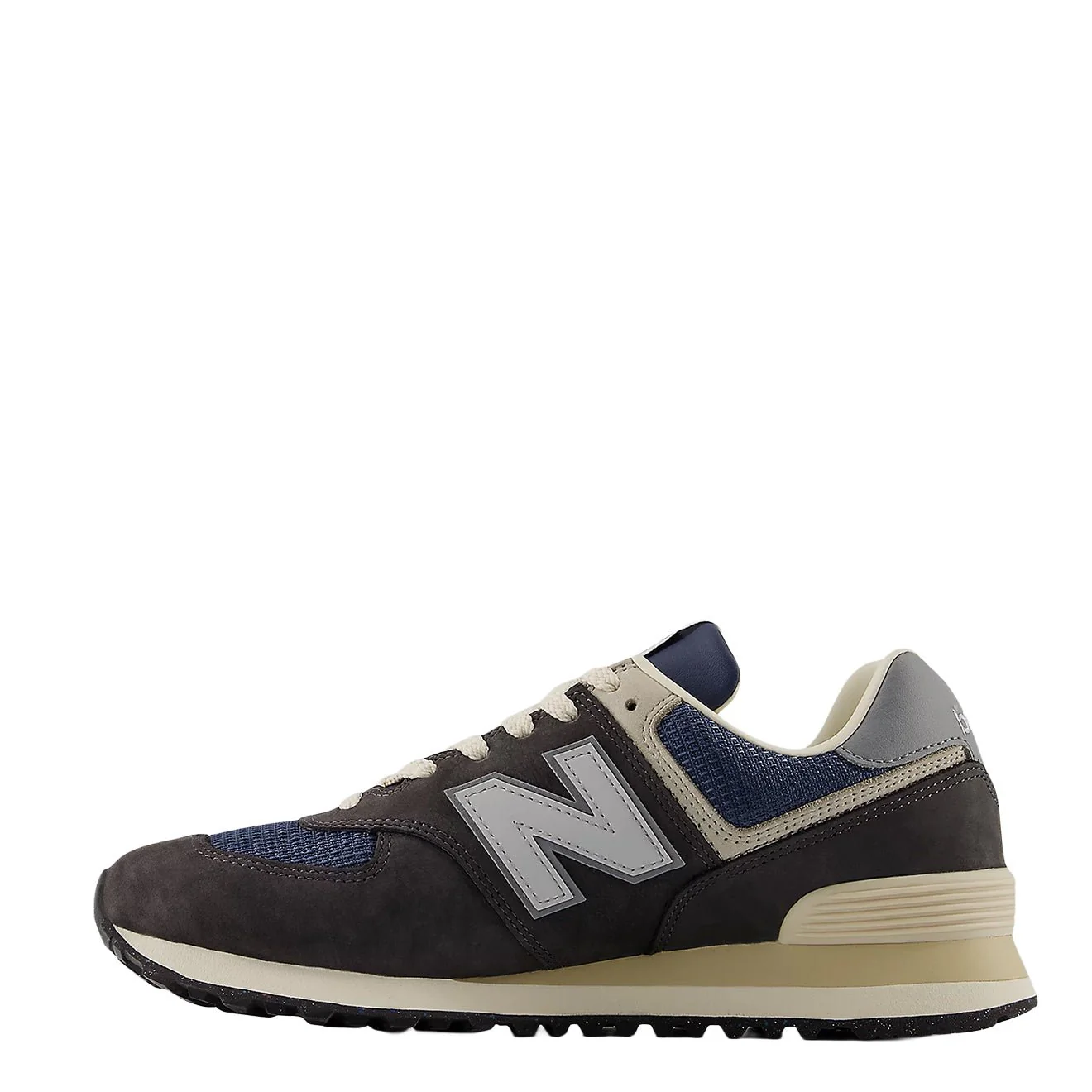 New Balance 574 Shoes Black Cement / Slate Grey - Image 2