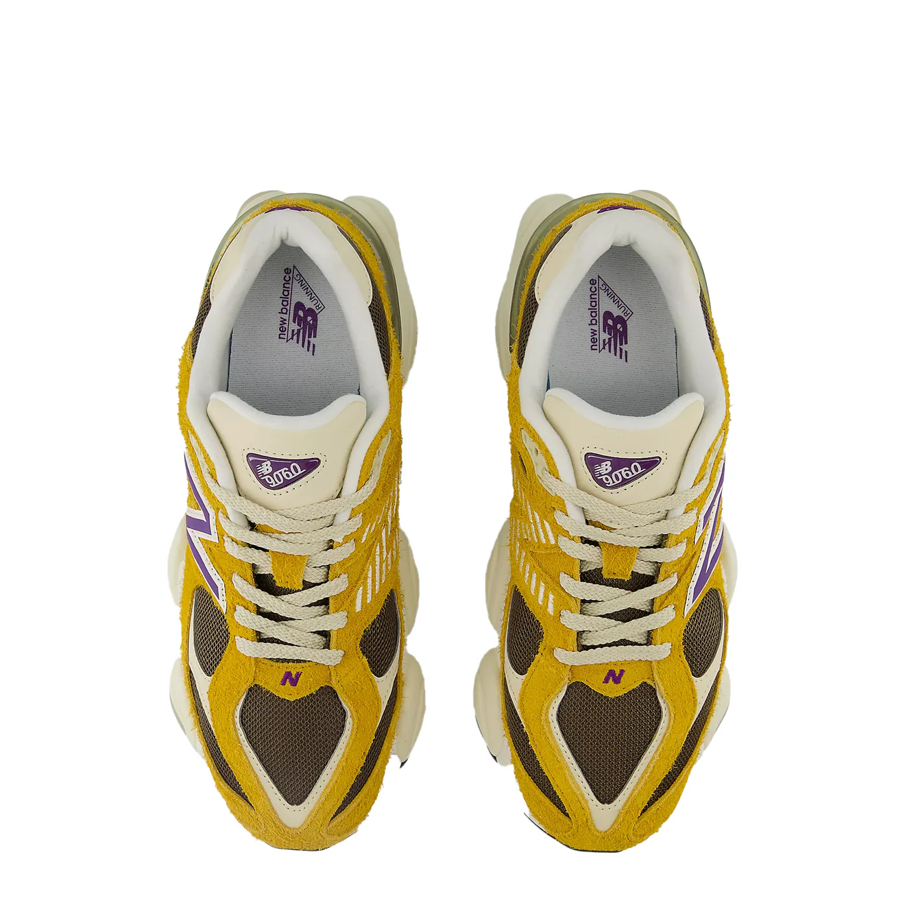 New Balance 9060 Trainer Butterscotch / Dark Mushroom - Image 3
