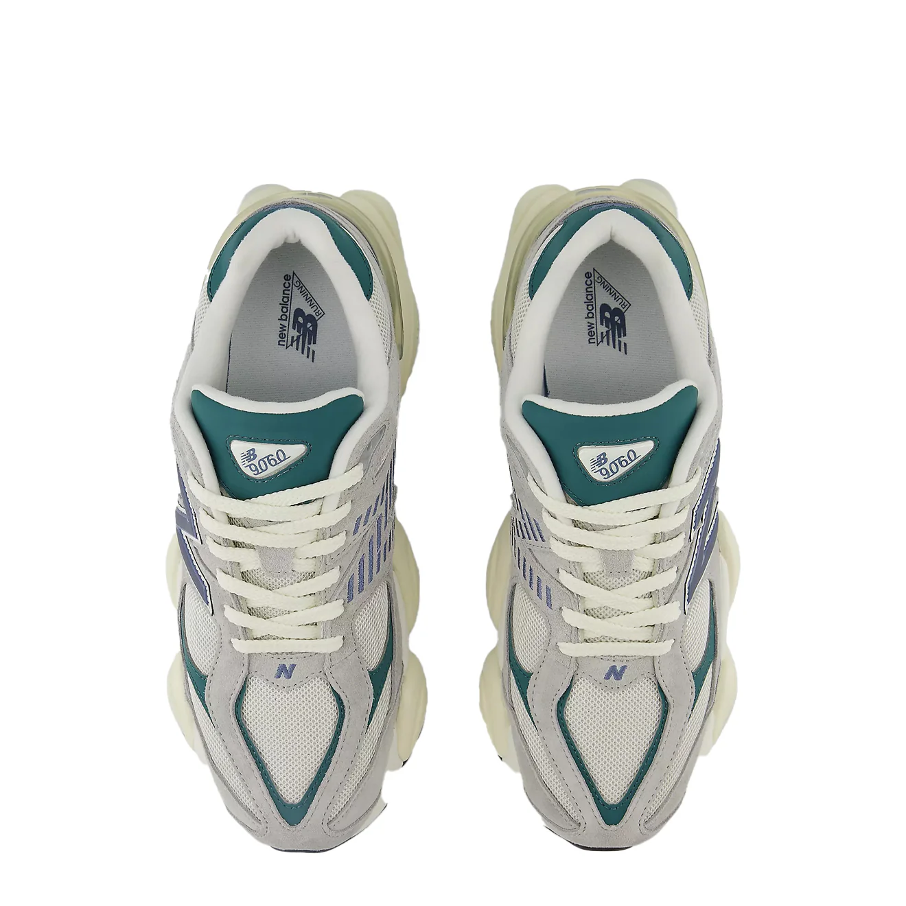 New Balance 9060 Trainer Concrete / Vintage Indigo / New Spruce - Image 4