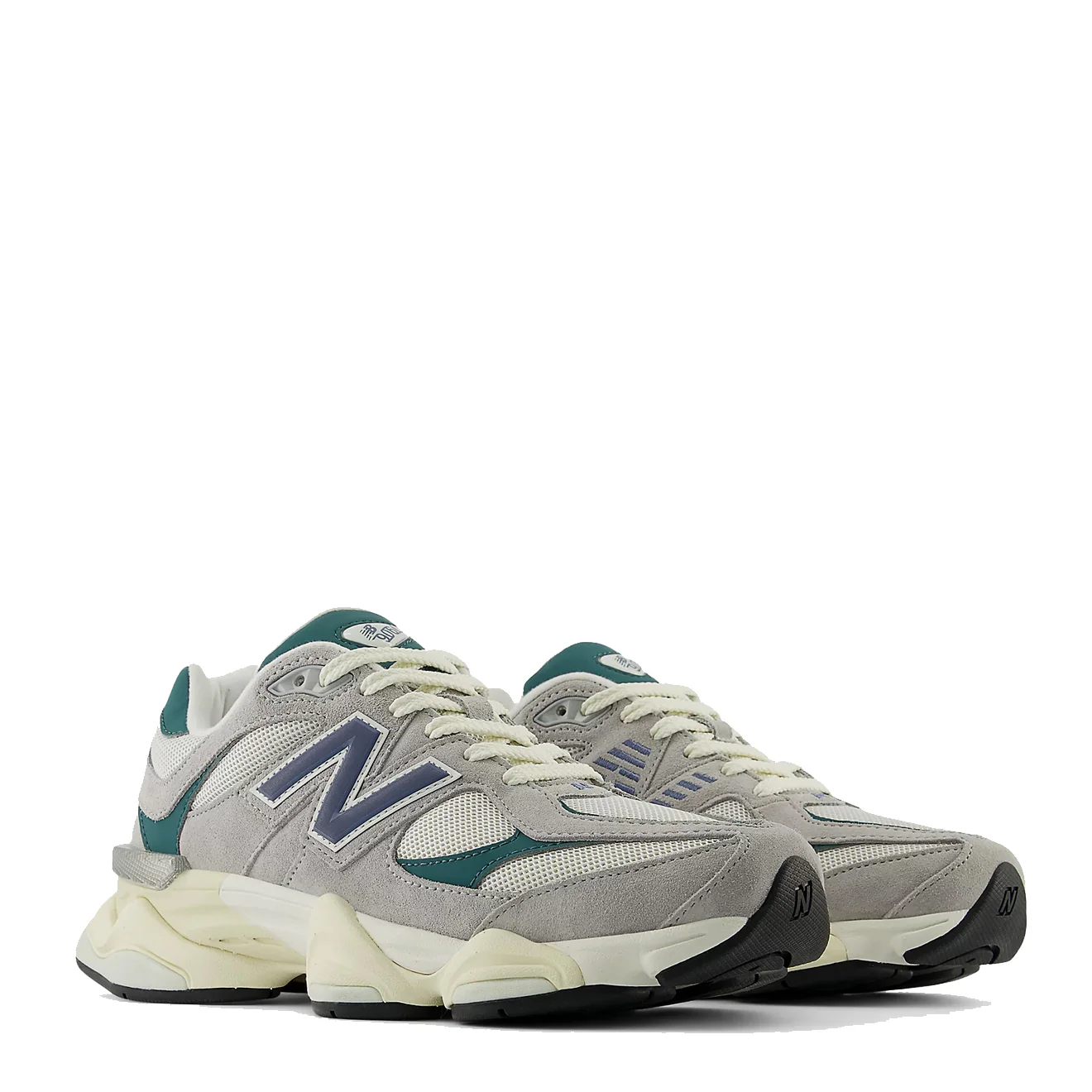 New Balance 9060 Trainer Concrete / Vintage Indigo / New Spruce - Image 6