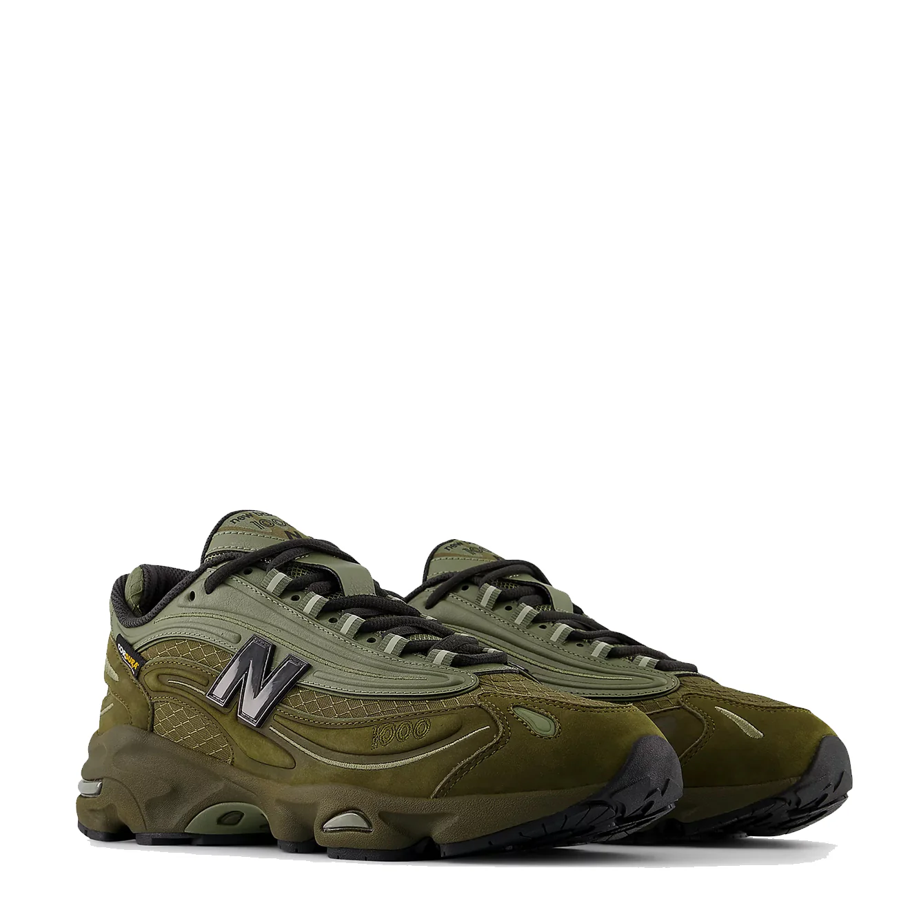 New Balance M1000 Trainer Woodland / Black - Image 6
