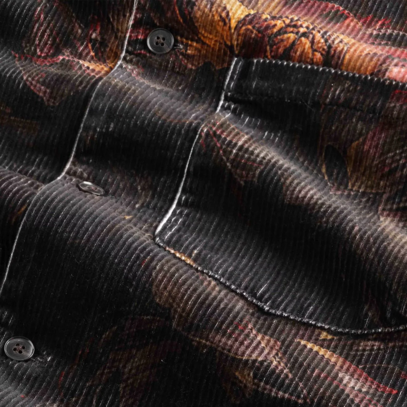 NN07 Blaze Corduroy Jacket Multi Colour Print - Image 3