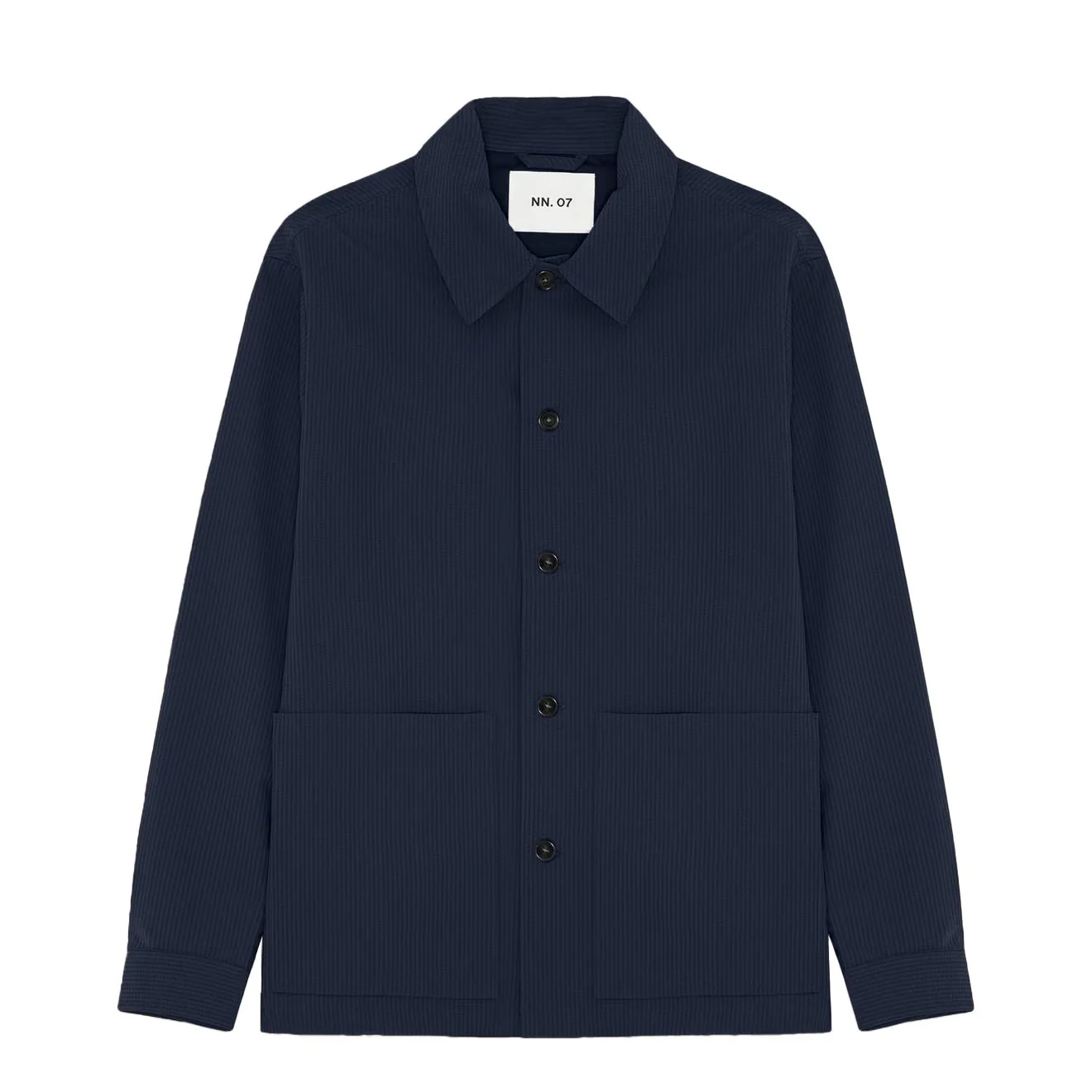 NN07 Blaze Overshirt Navy Blue