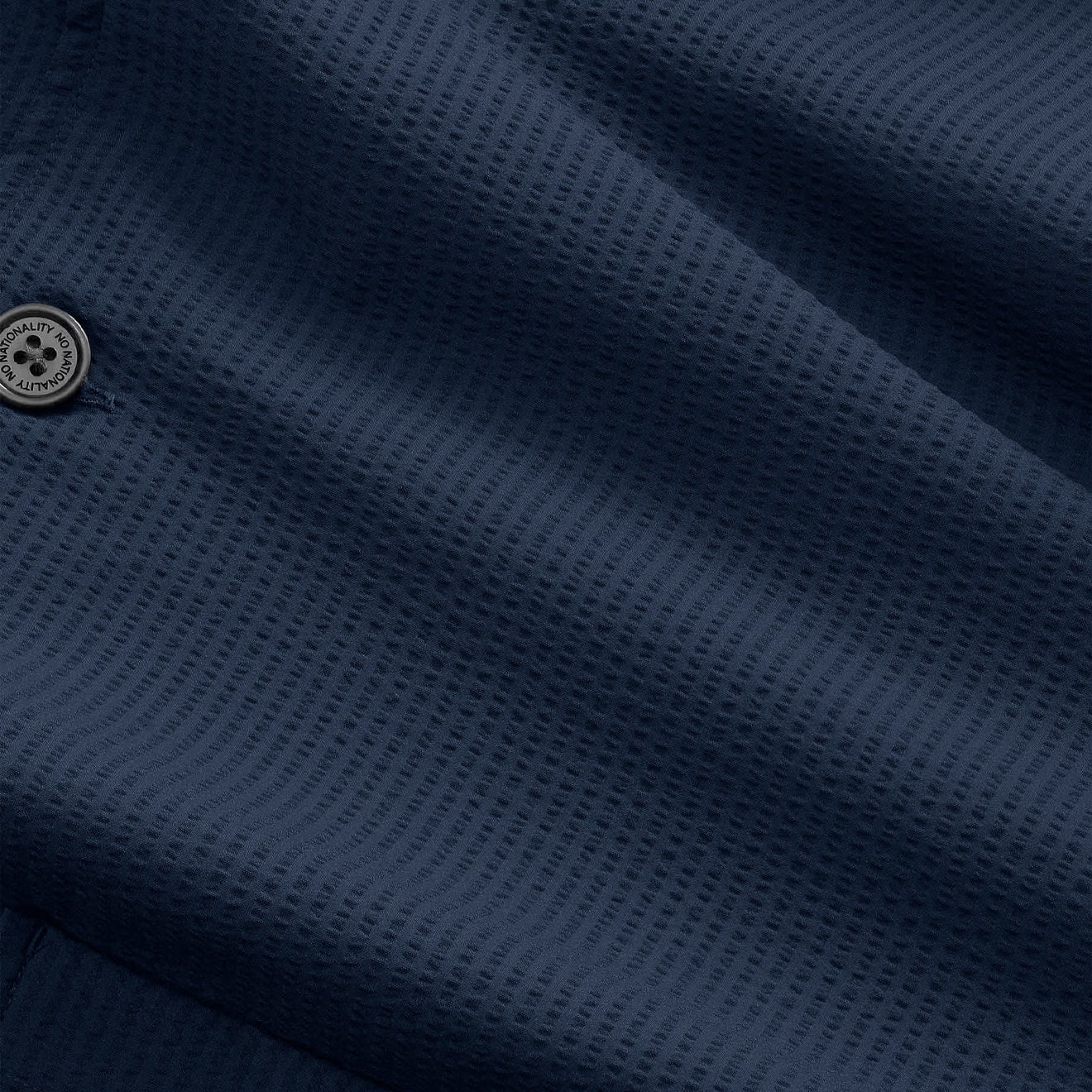 NN07 Blaze Overshirt Navy Blue - Image 2