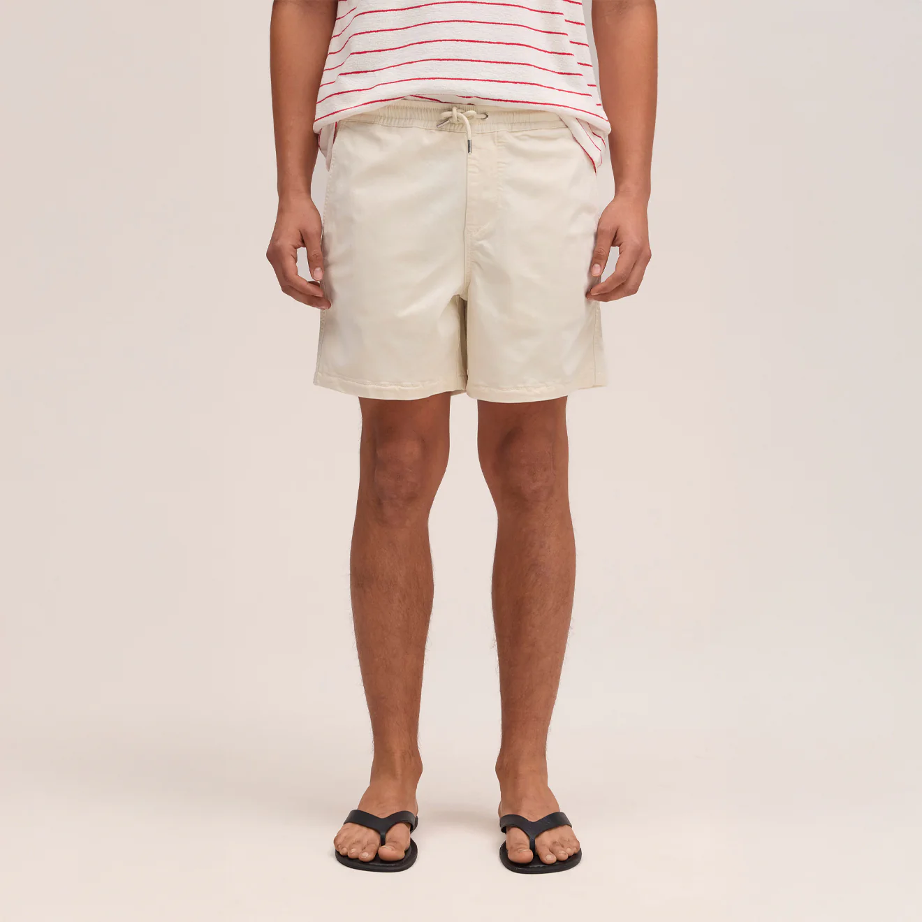 NN07 Gregor Shorts Ivory - Image 3