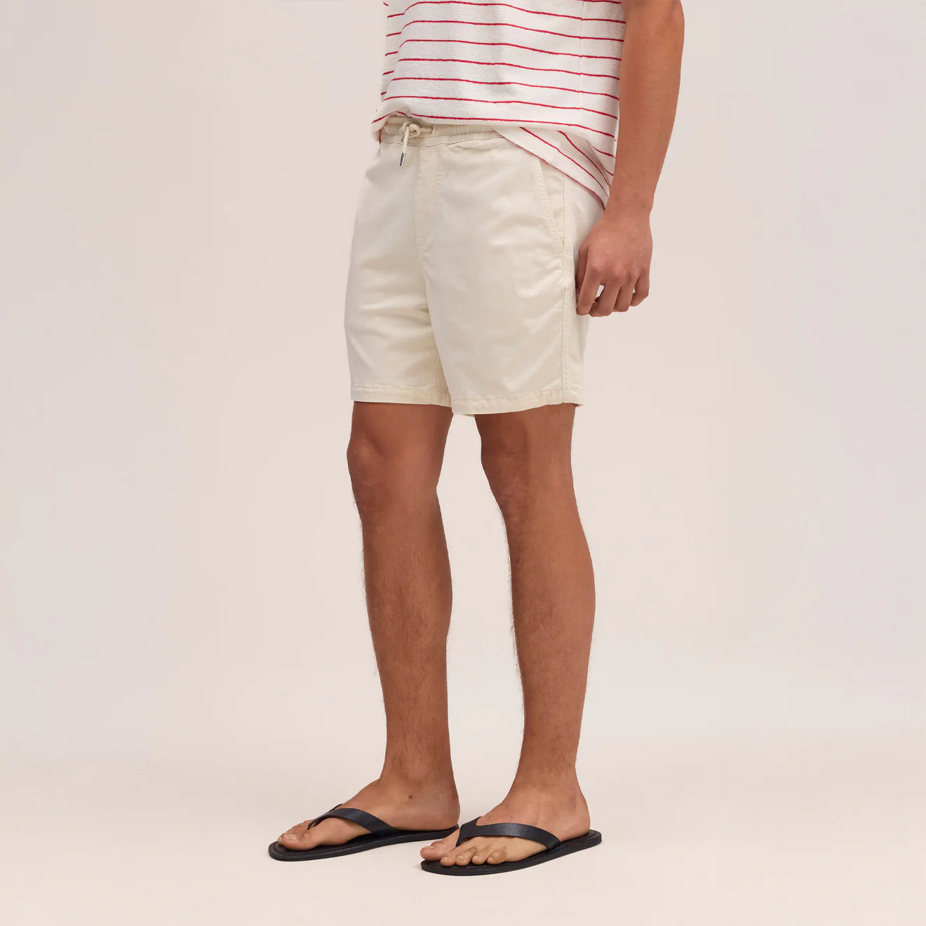 NN07 Gregor Shorts Ivory - Image 4