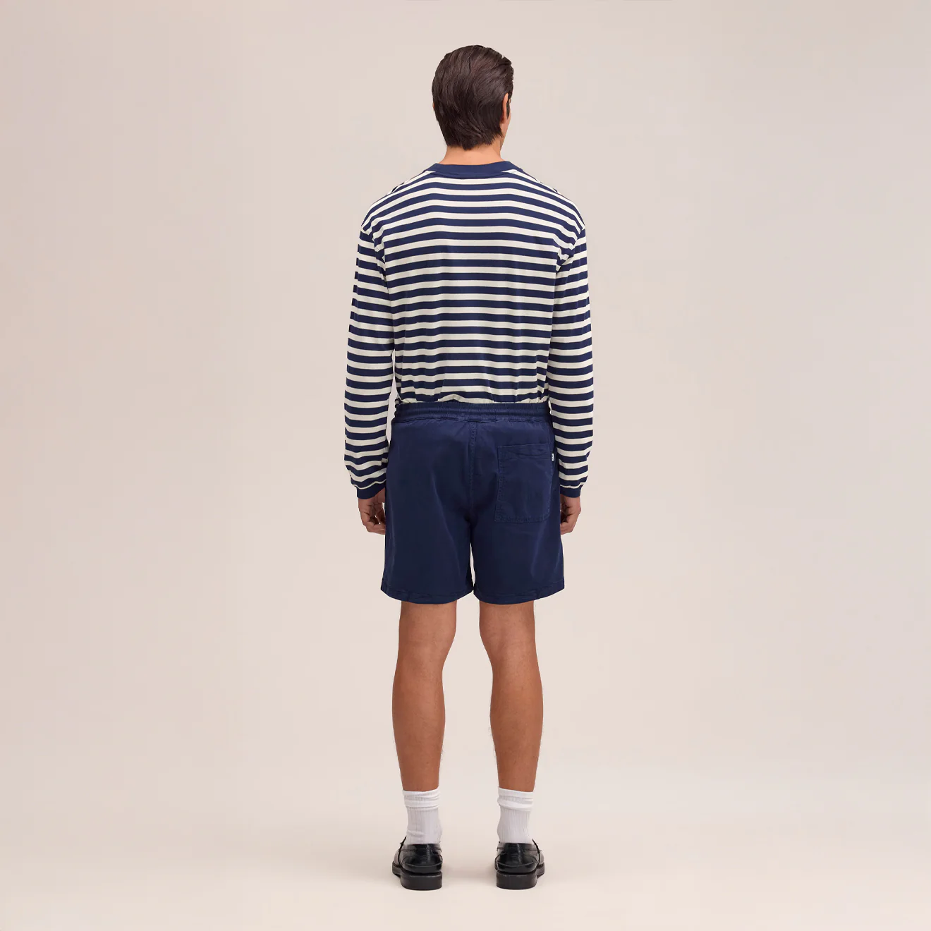 NN07 Gregor Shorts Navy Blue - Image 4