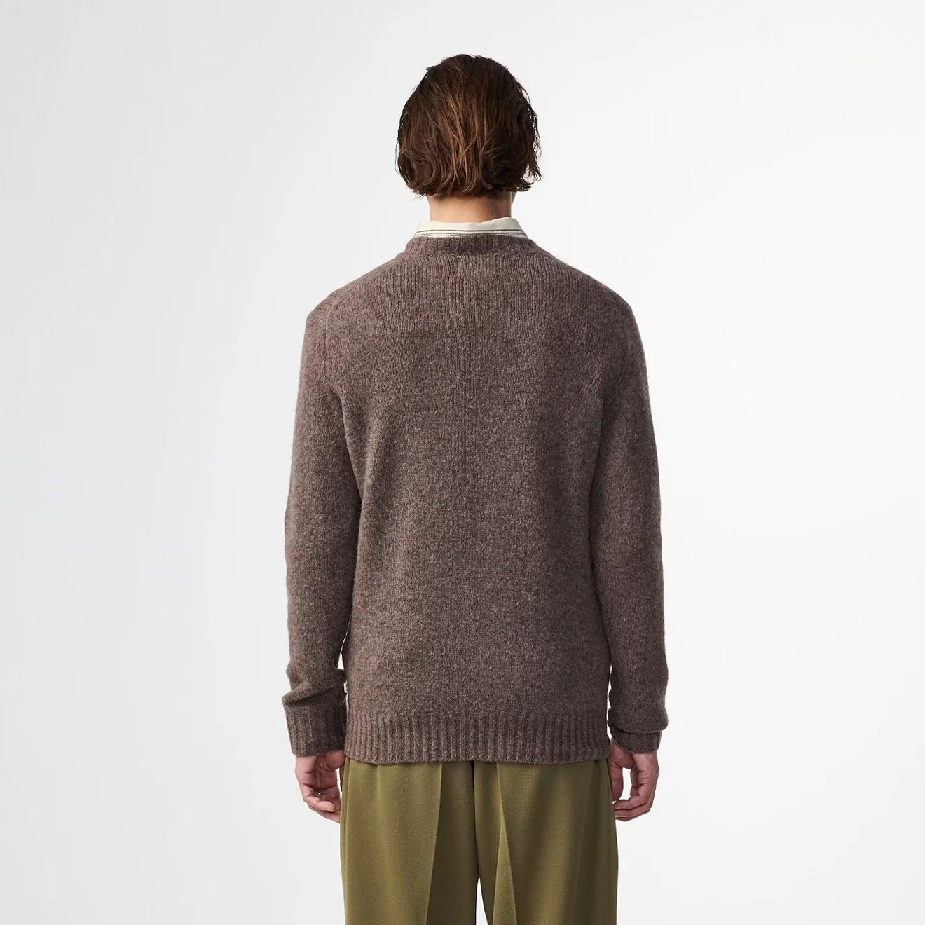 NN07 Lee Wool Blend Knit Tarmac - Image 3