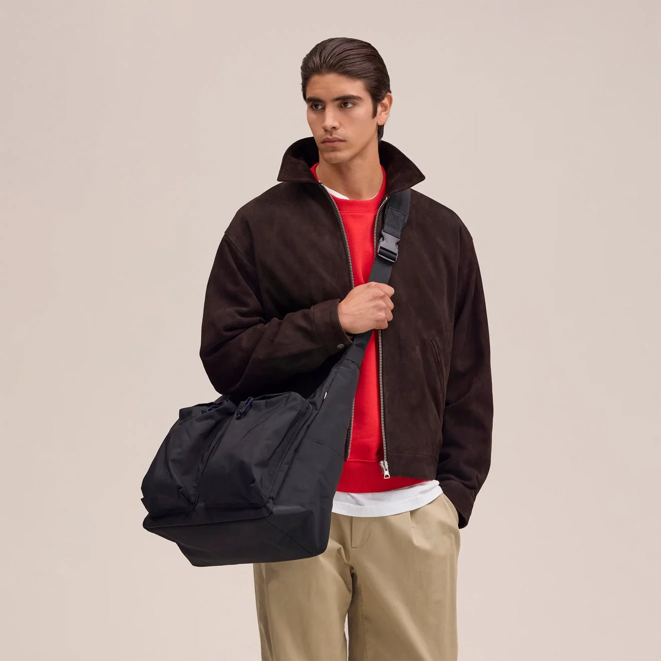 NN07 Messenger Bag Black - Image 3