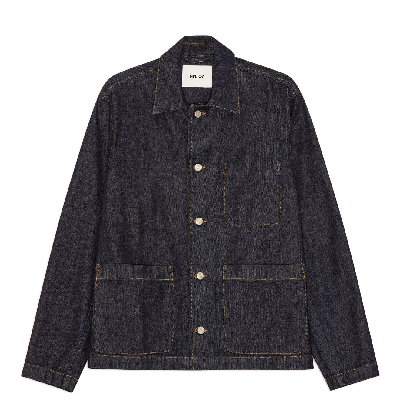NN07 Morgan Jacket Raw Indigo