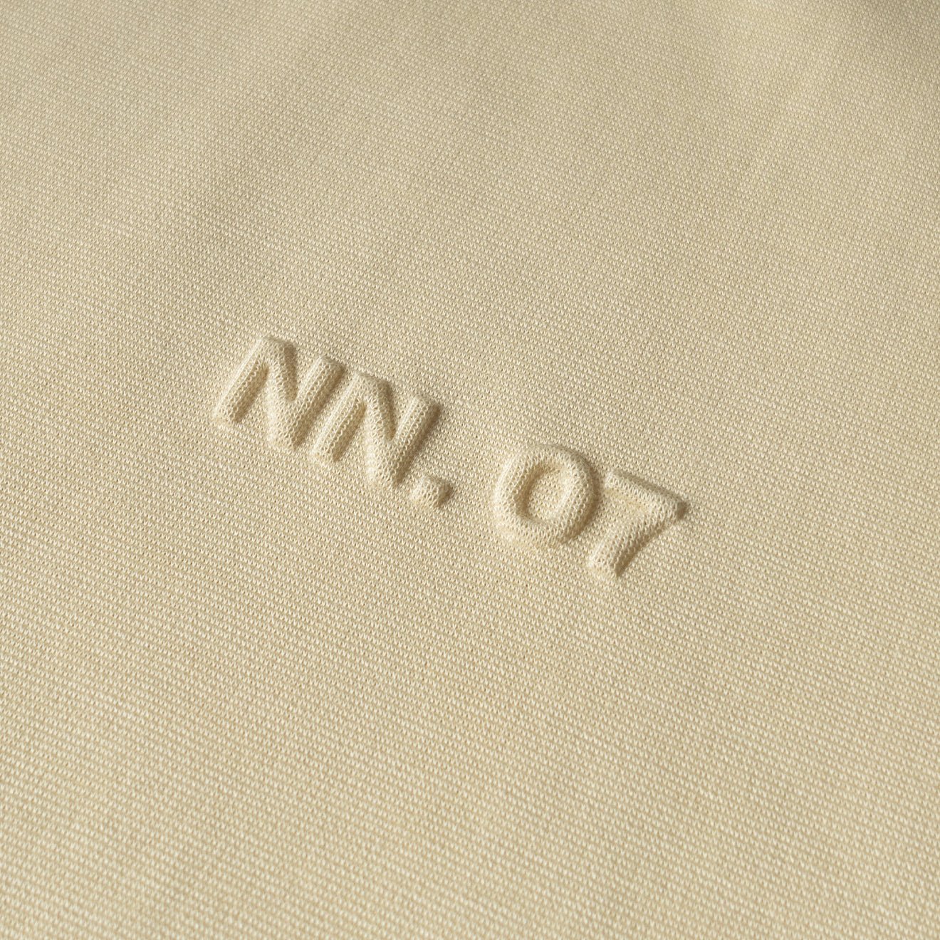NN07 Nat Heavyweight Tee Ivory - Image 2