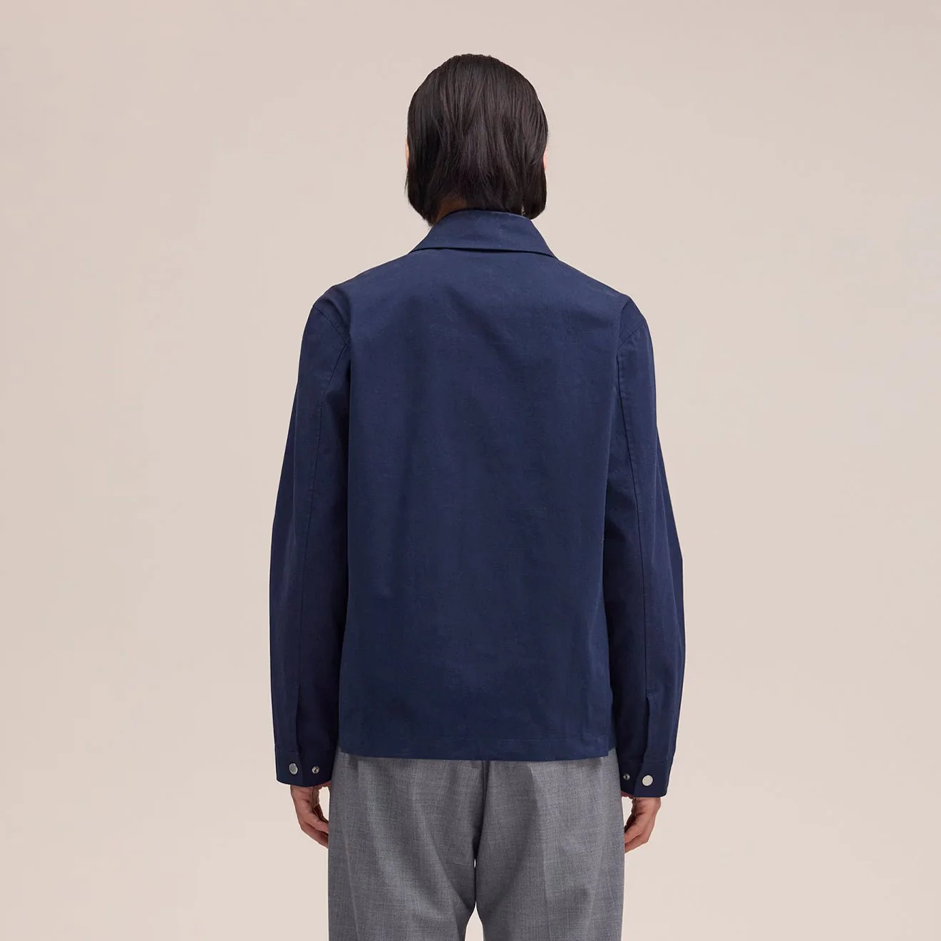 NN07 Paulo Jacket Navy Blue - Image 3