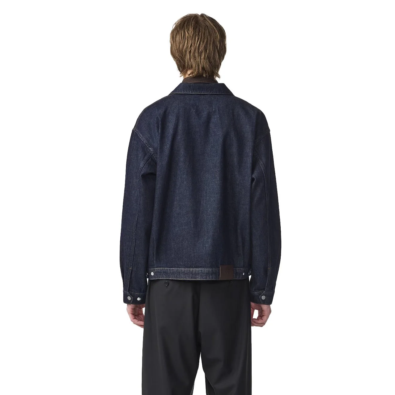 NN07 Petrus Denim Jacket Raw Indigo - Image 3
