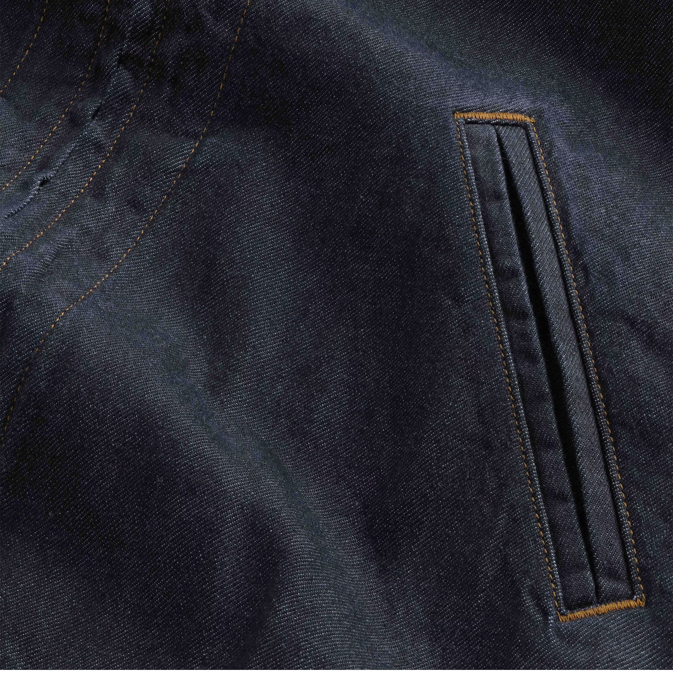 NN07 Petrus Denim Jacket Raw Indigo - Image 4