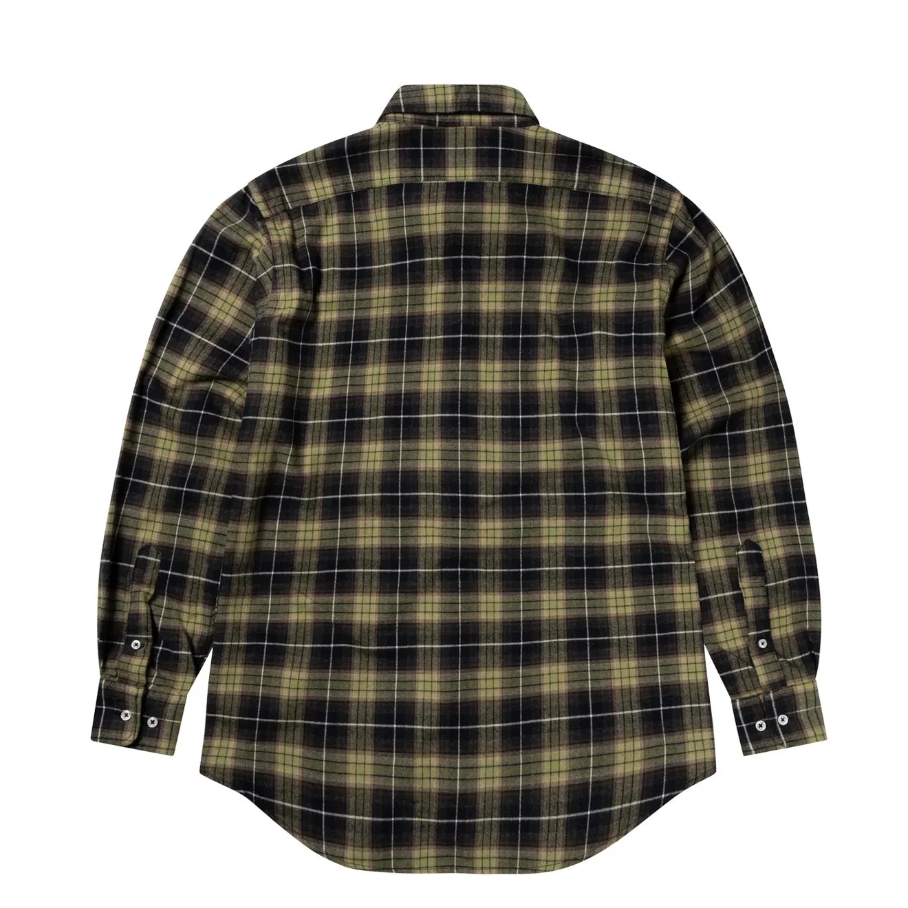 No Problemo Plaid Shirt Green - Image 2