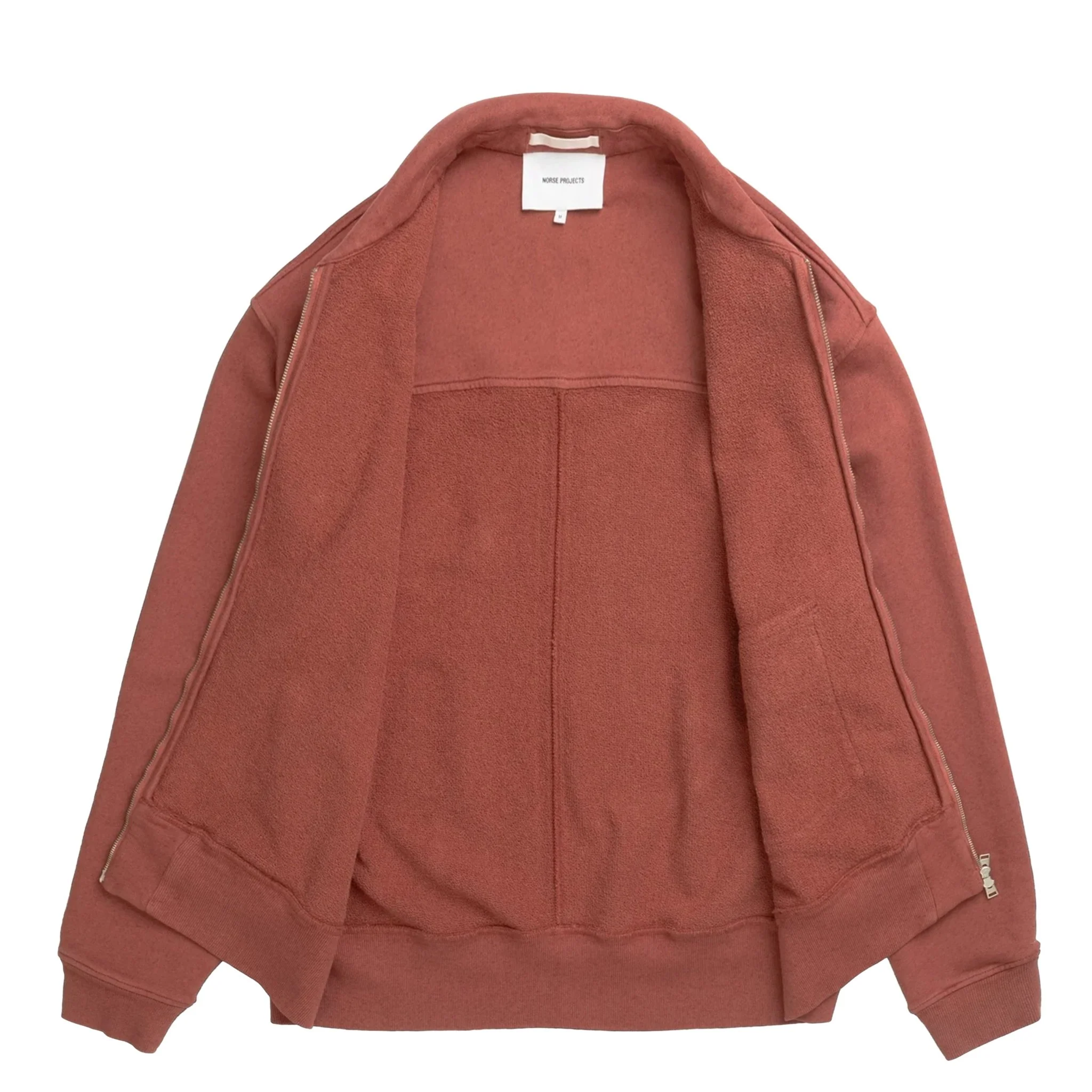 Norse Projects Fynshav Cotton Linen Loopback Jacket Cowhide - Image 2
