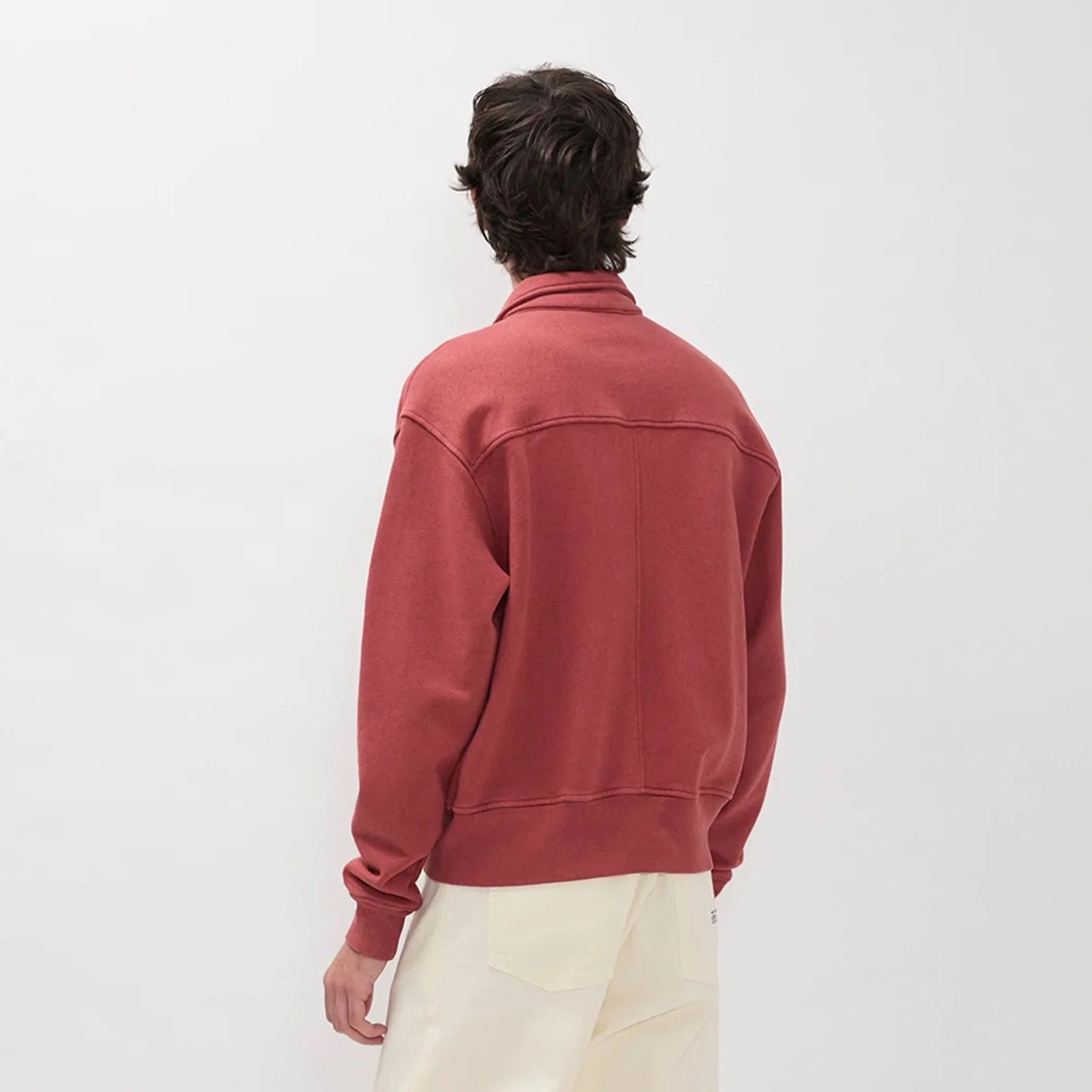Norse Projects Fynshav Cotton Linen Loopback Jacket Cowhide - Image 6