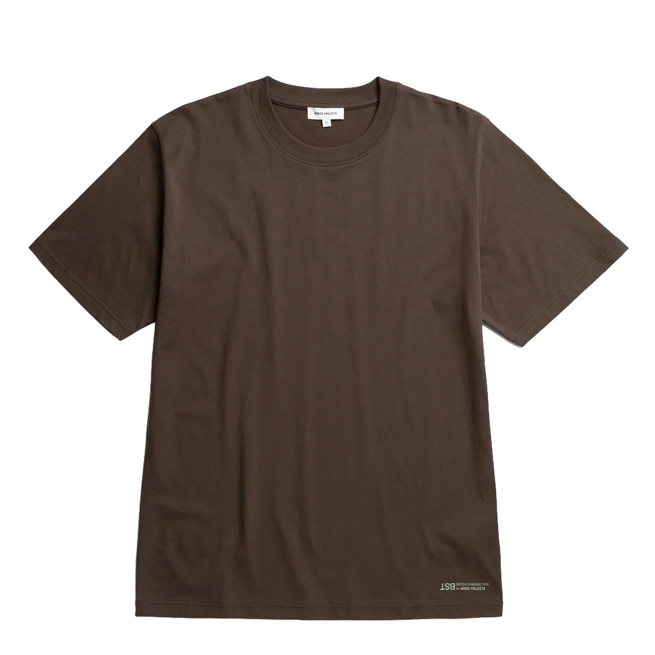 Norse Projects BST Back Print T-shirt Delicioso Brown