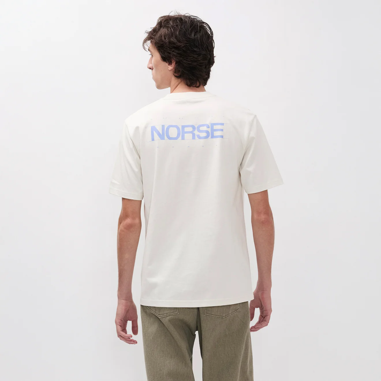 Norse Projects BST Back Print T-shirt Kit White - Image 4