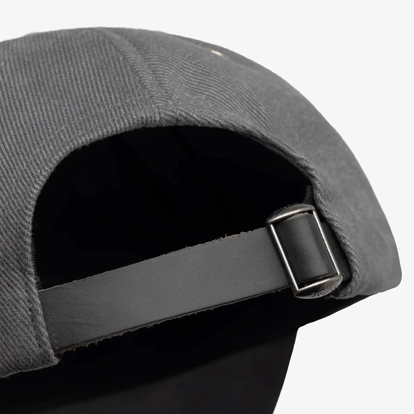 Norse Projects Bull Twill Denim 6-Panel Cap Graphite - Image 3