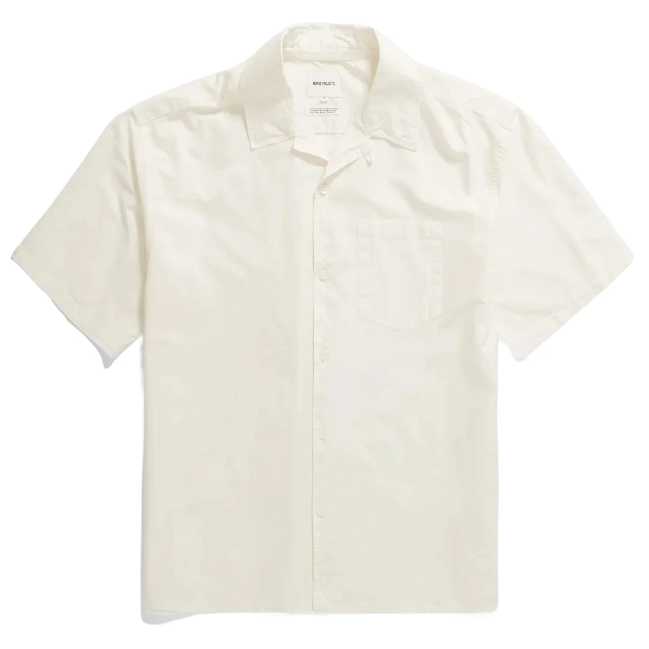Norse Projects Carsten Tencel SS Shirt Enamel White