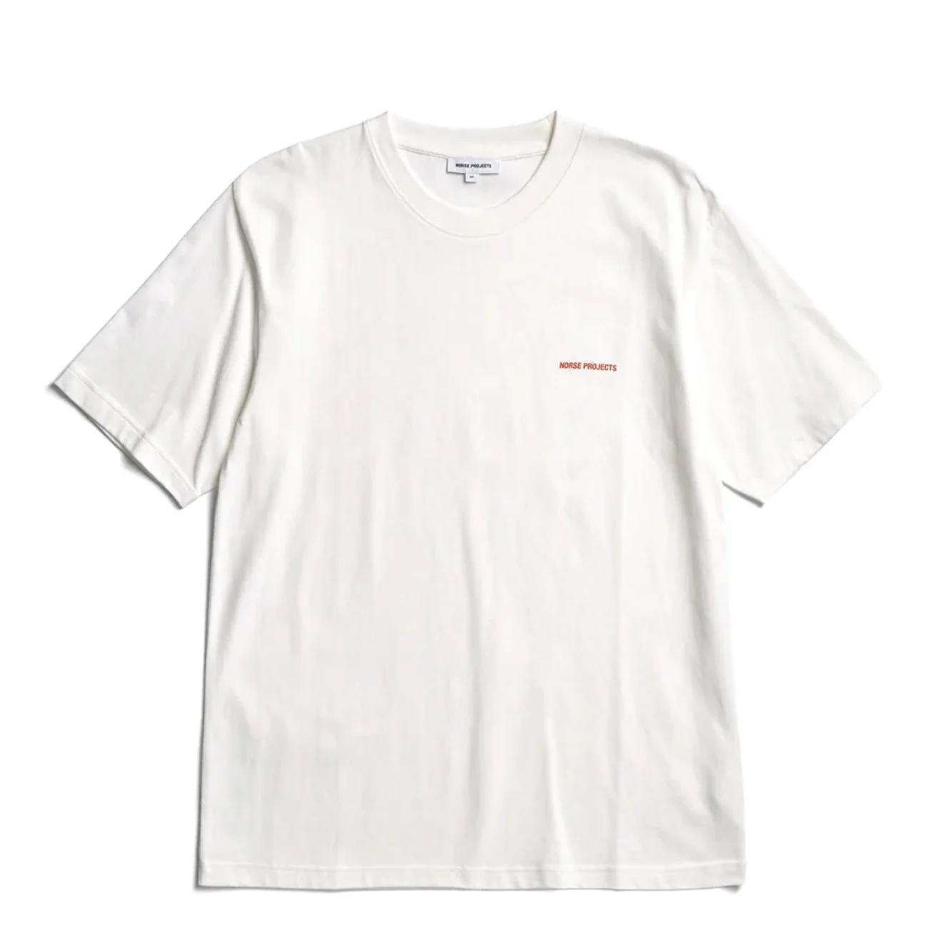 Norse Projects Dyrehaven Organic Logo Print T-shirt White