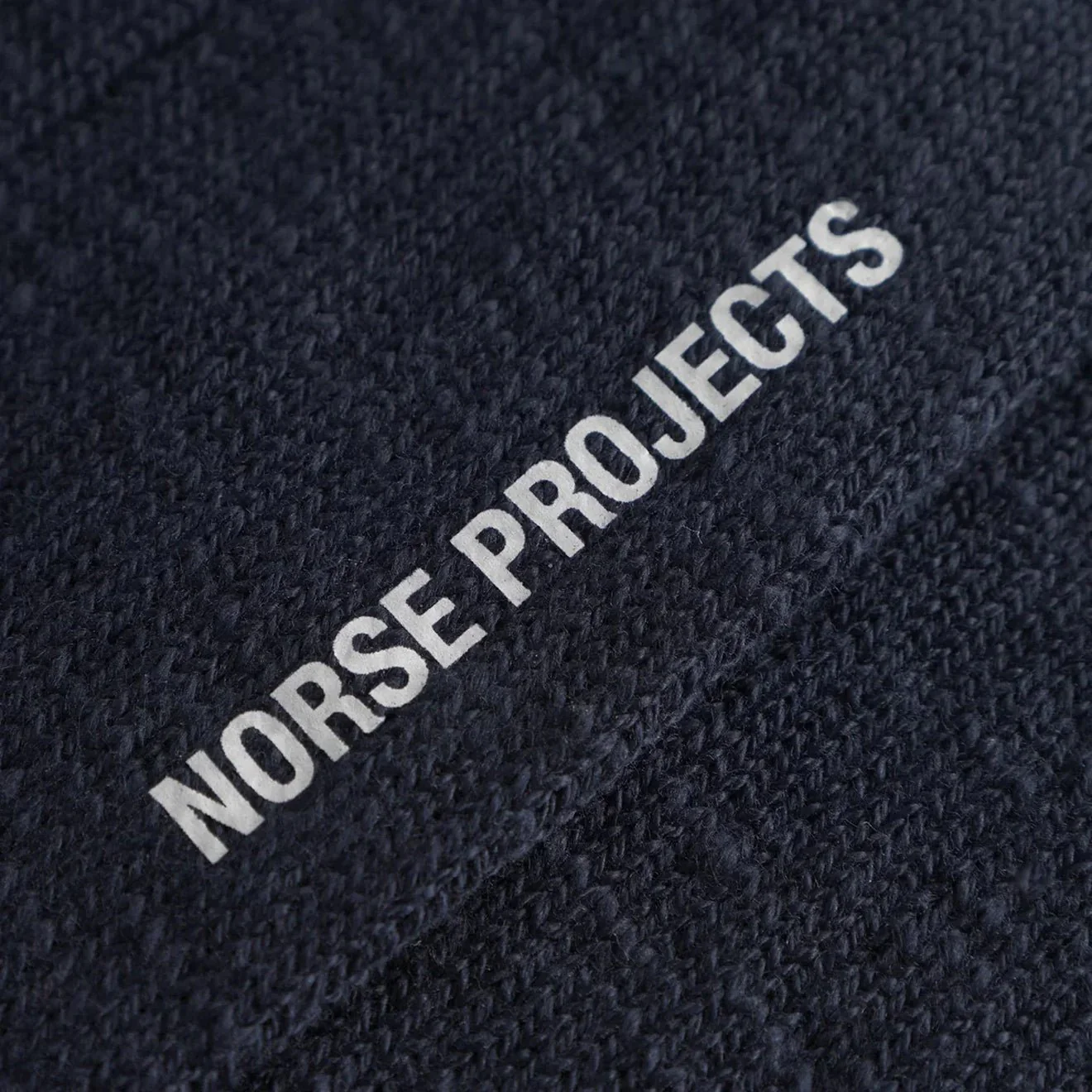 Norse Projects Ebbe Sport Sock Dark Navy - Image 3