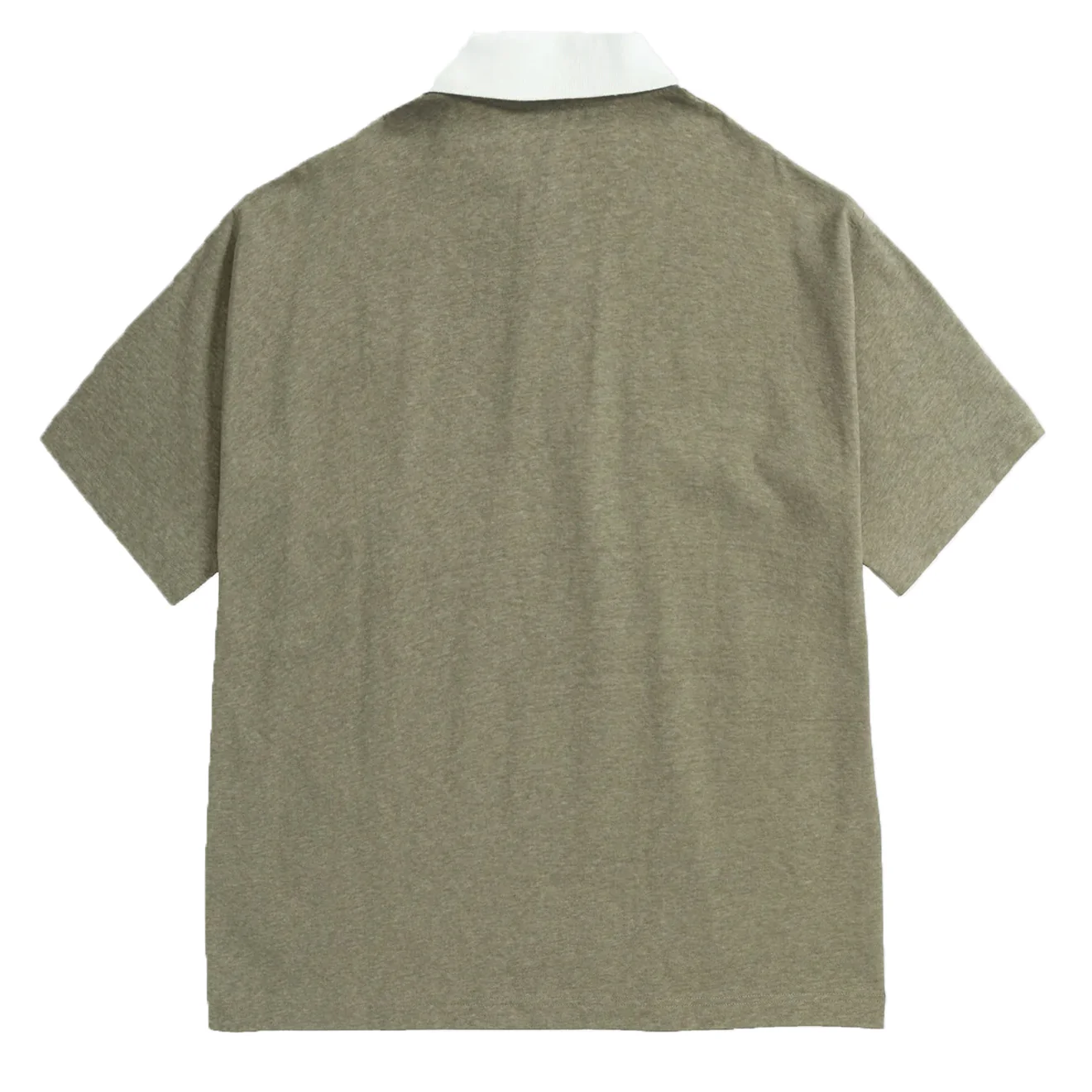 Norse Projects Espen Loose Printed S/S Polo Sediment Green - Image 2