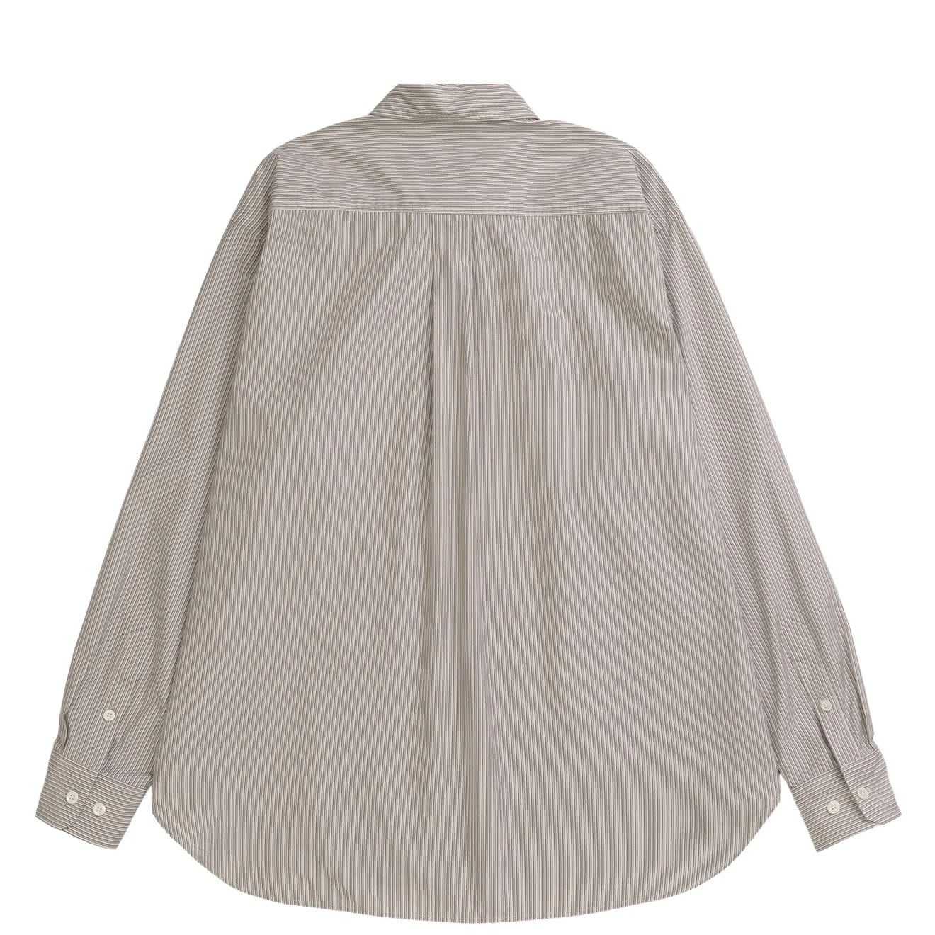 Norse Projects Espevik Fine Oversize Shirt Walnut - Image 2