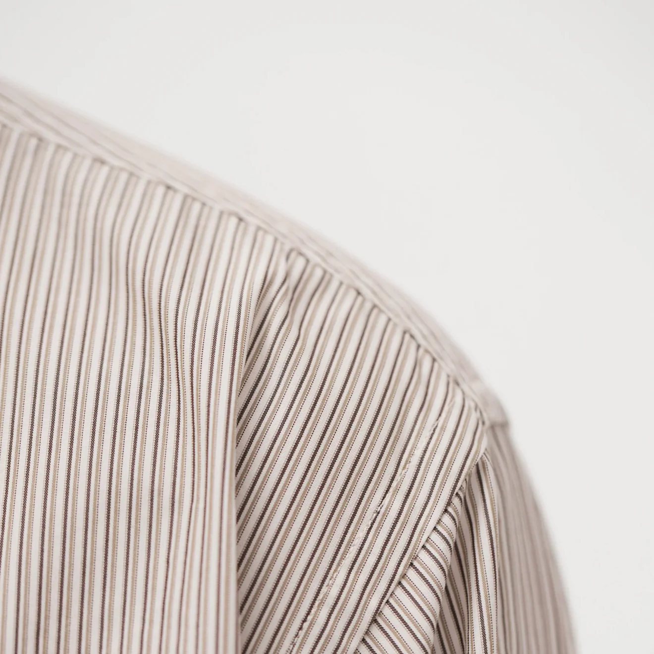 Norse Projects Espevik Fine Oversize Shirt Walnut - Image 6