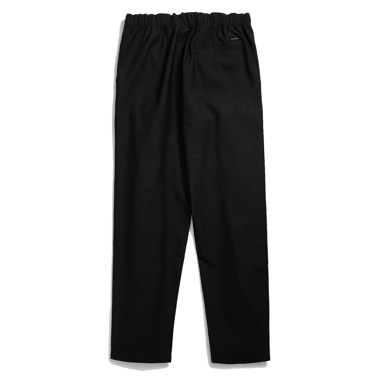 Norse Projects Ezra Relaxed Cotton Wool Twill Trouser Black - Image 2