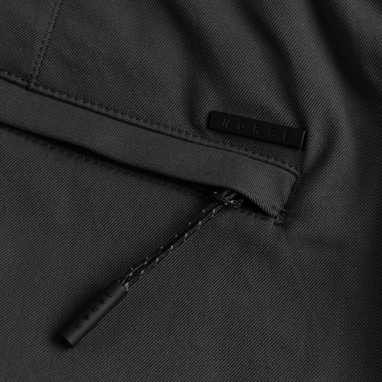 Norse Projects Ezra Relaxed Solotex Twill Trouser Battleship Grey - Image 3