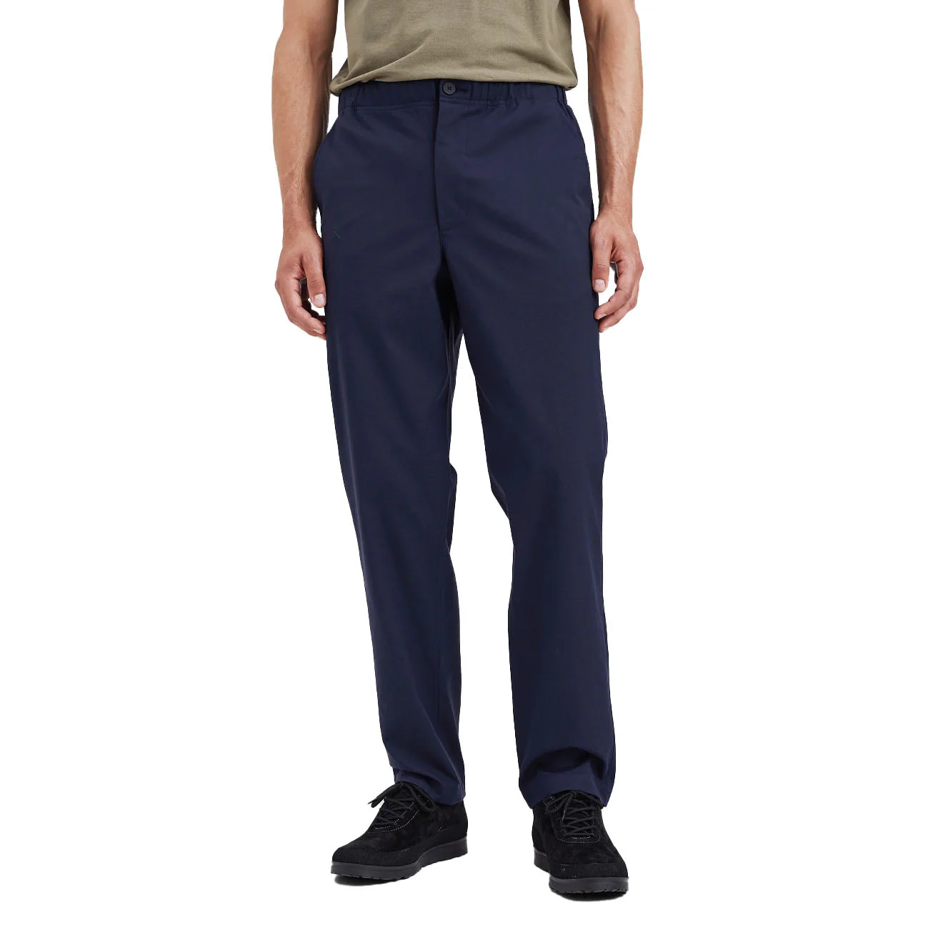 Norse Projects Ezra Relaxed Solotex Twill Trouser Black - Image 3
