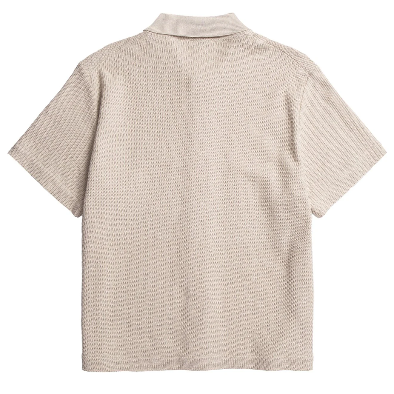 Norse Projects Gustav Crochet Jersey Shirt Oatmeal - Image 2