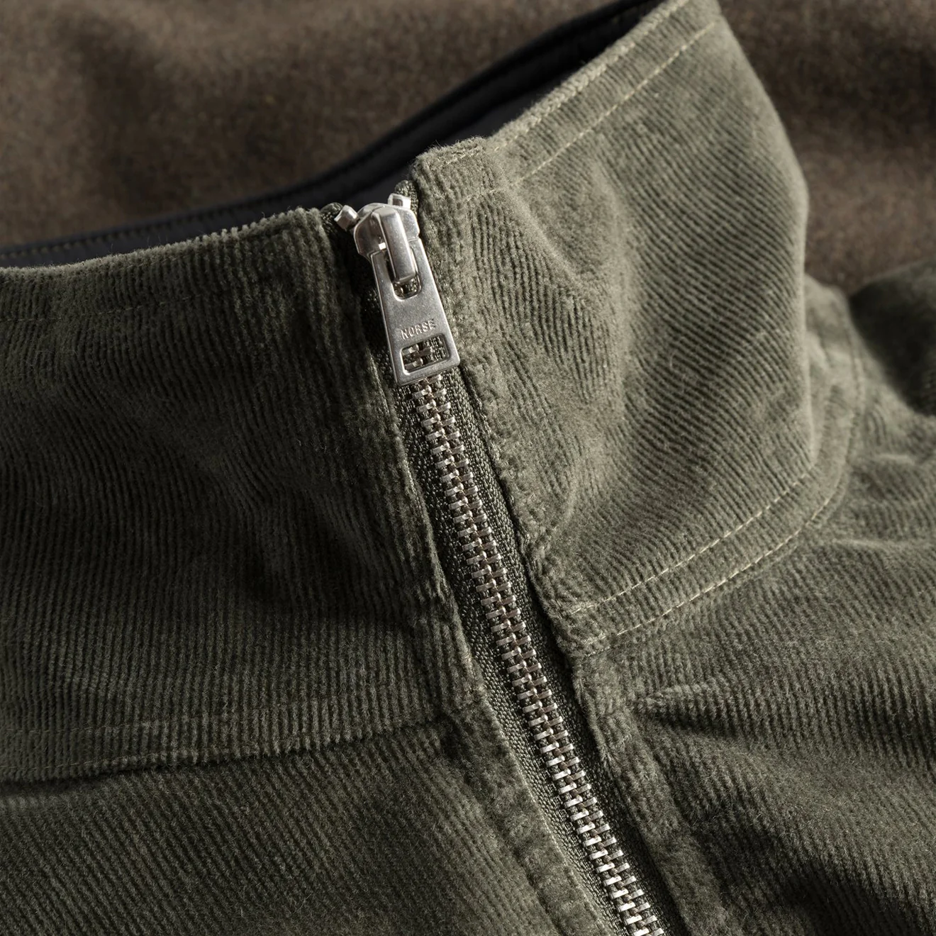 Norse Projects Hakon Solotex Jacket Corduroy Ivy Green - Image 5