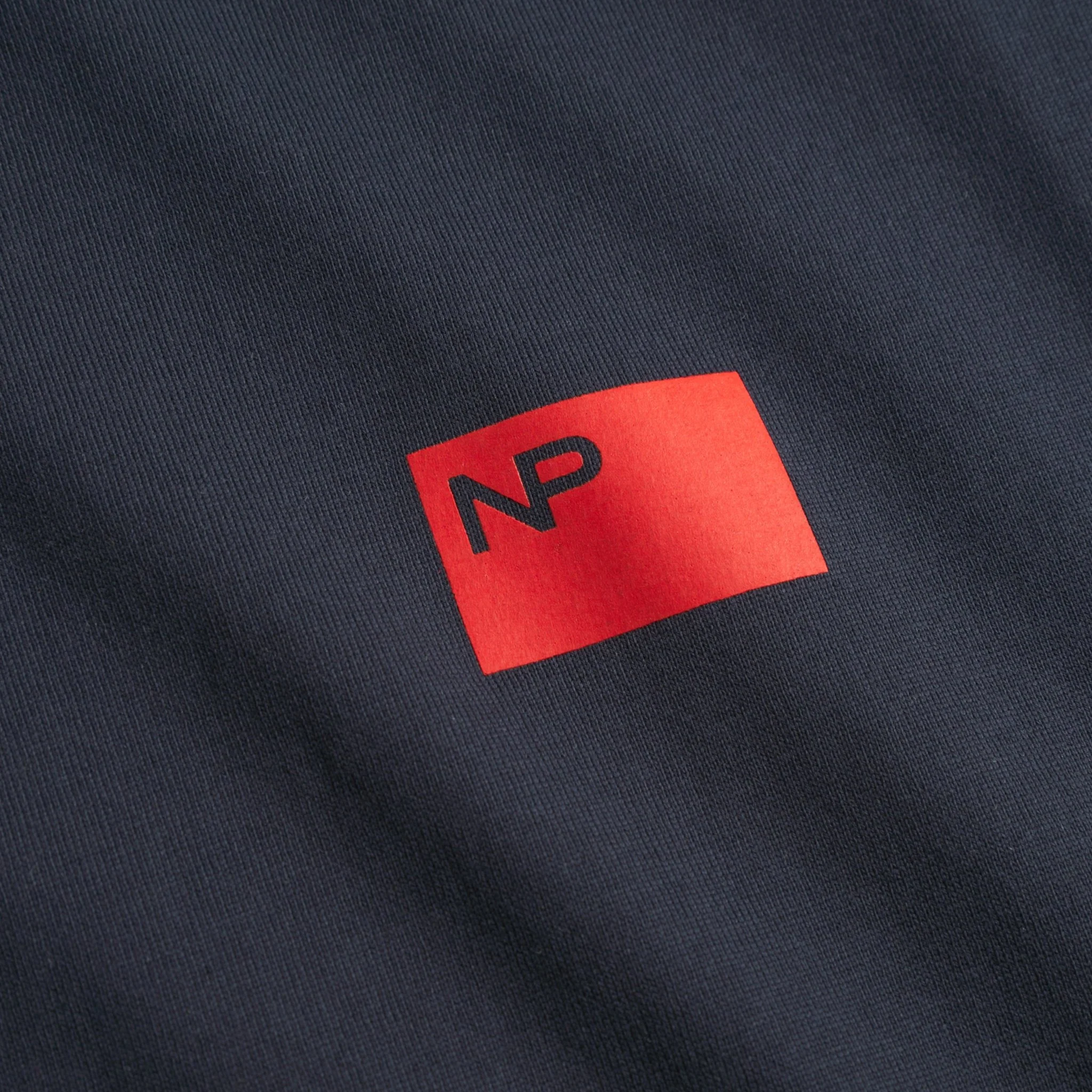 Norse Projects Holger Organic Department Print T-Shirt Dark Navy - Image 3