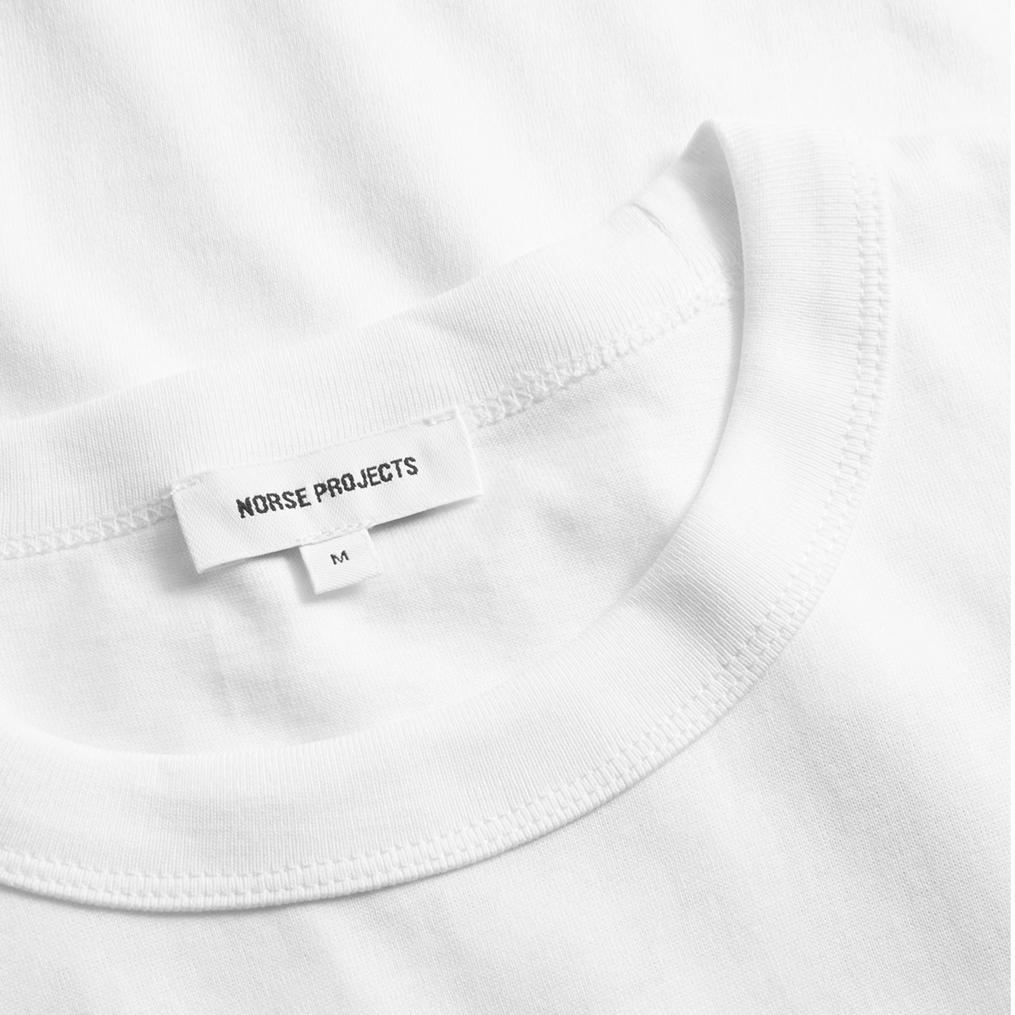 Norse Projects Holger Organic Department Print T-Shirt White - Image 4