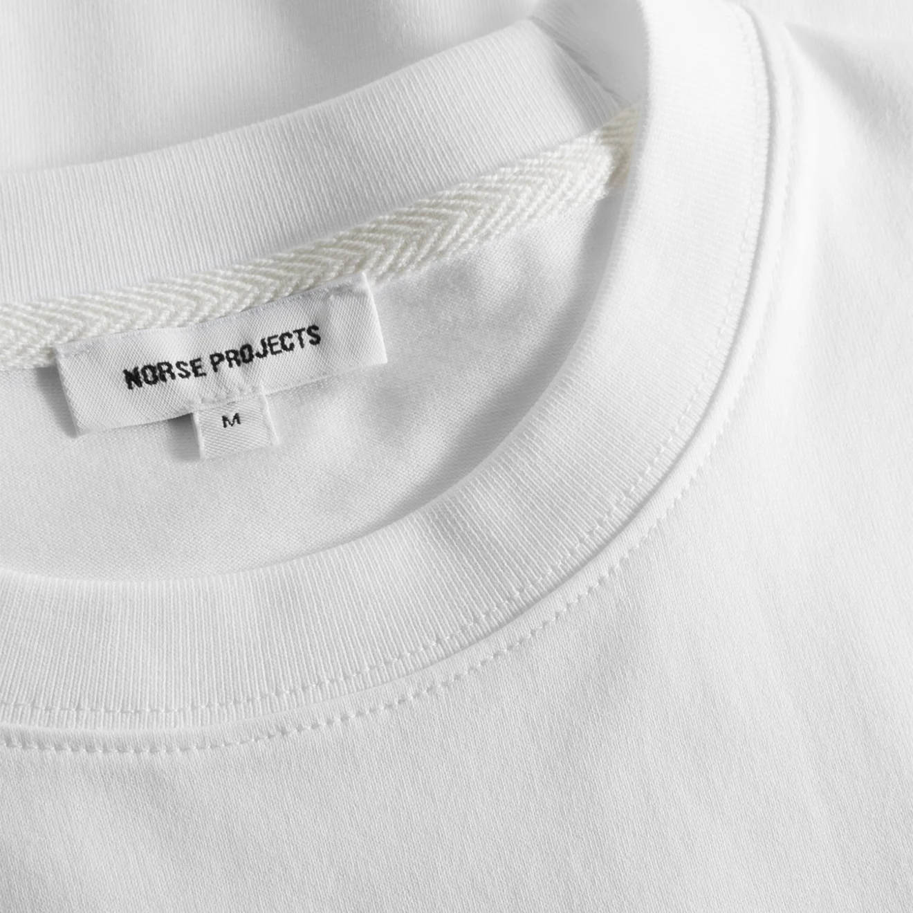 Norse Projects Johannes Organic Kanonbadsvej Print T-shirt White - Image 4