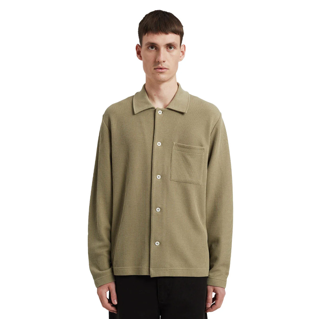 Norse Projects Jorn Double Face Overshirt Clay - Image 3