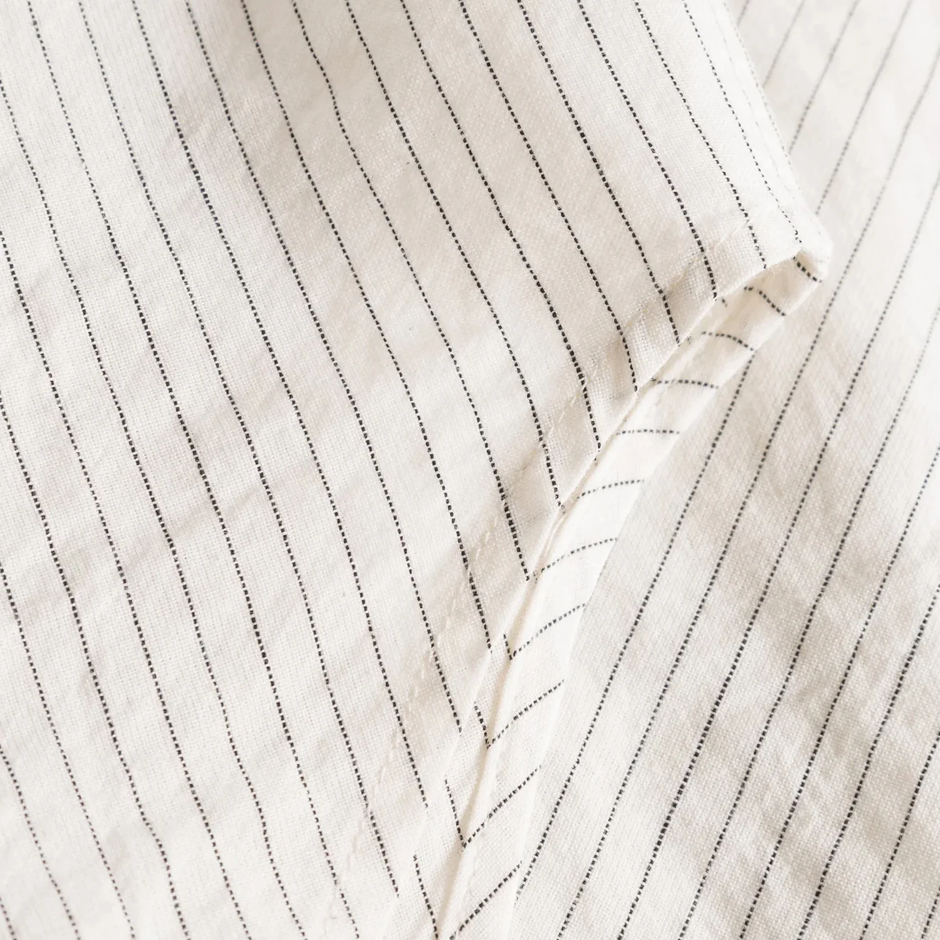 Norse Projects Mo Oversized Striped Shirt Ecru - Image 4