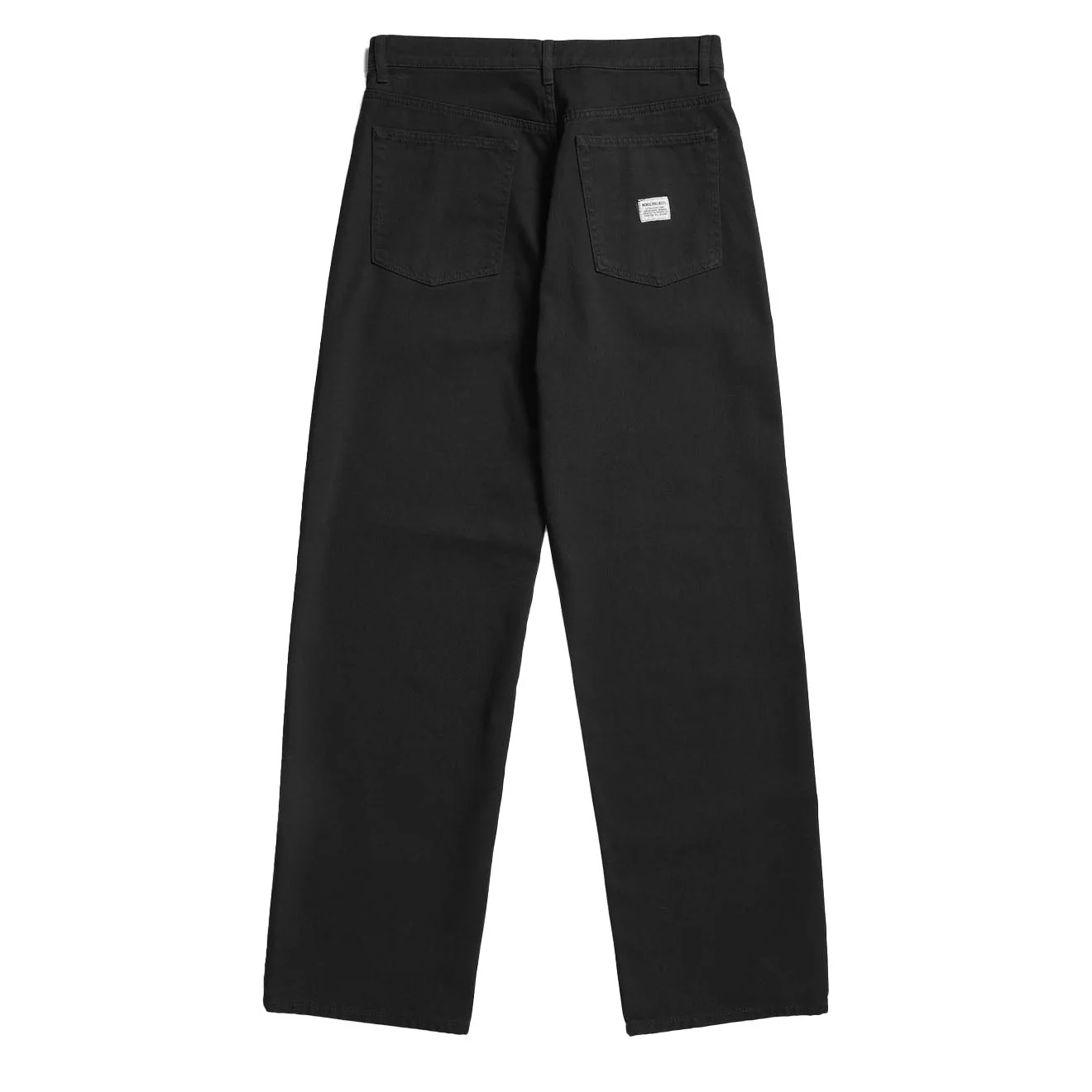 Norse Projects Mogens Relaxed 5 Pocket Heavy Twill Black - Image 2