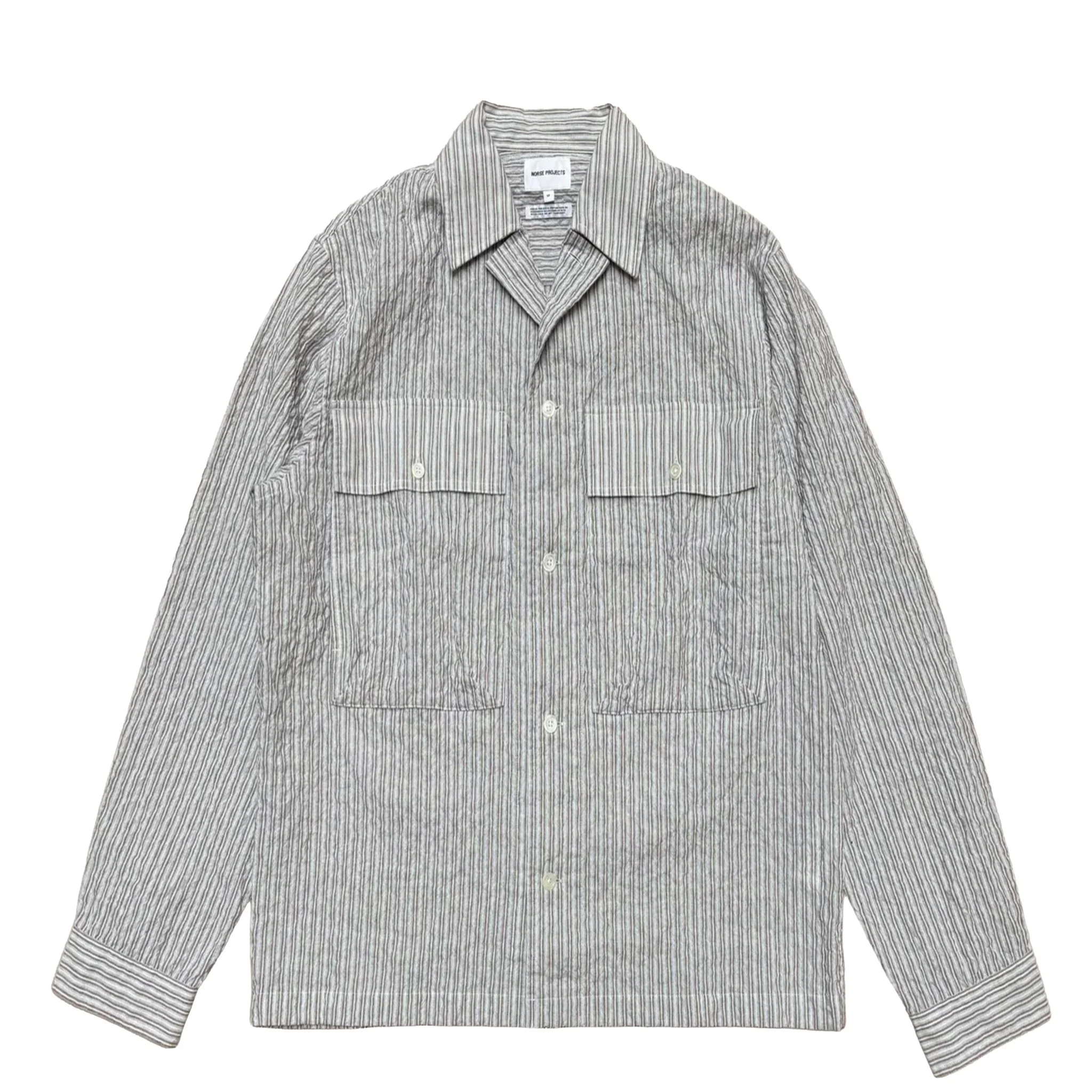 Norse Projects Mols Hunting Stripe Shirt Multi Color Stripe