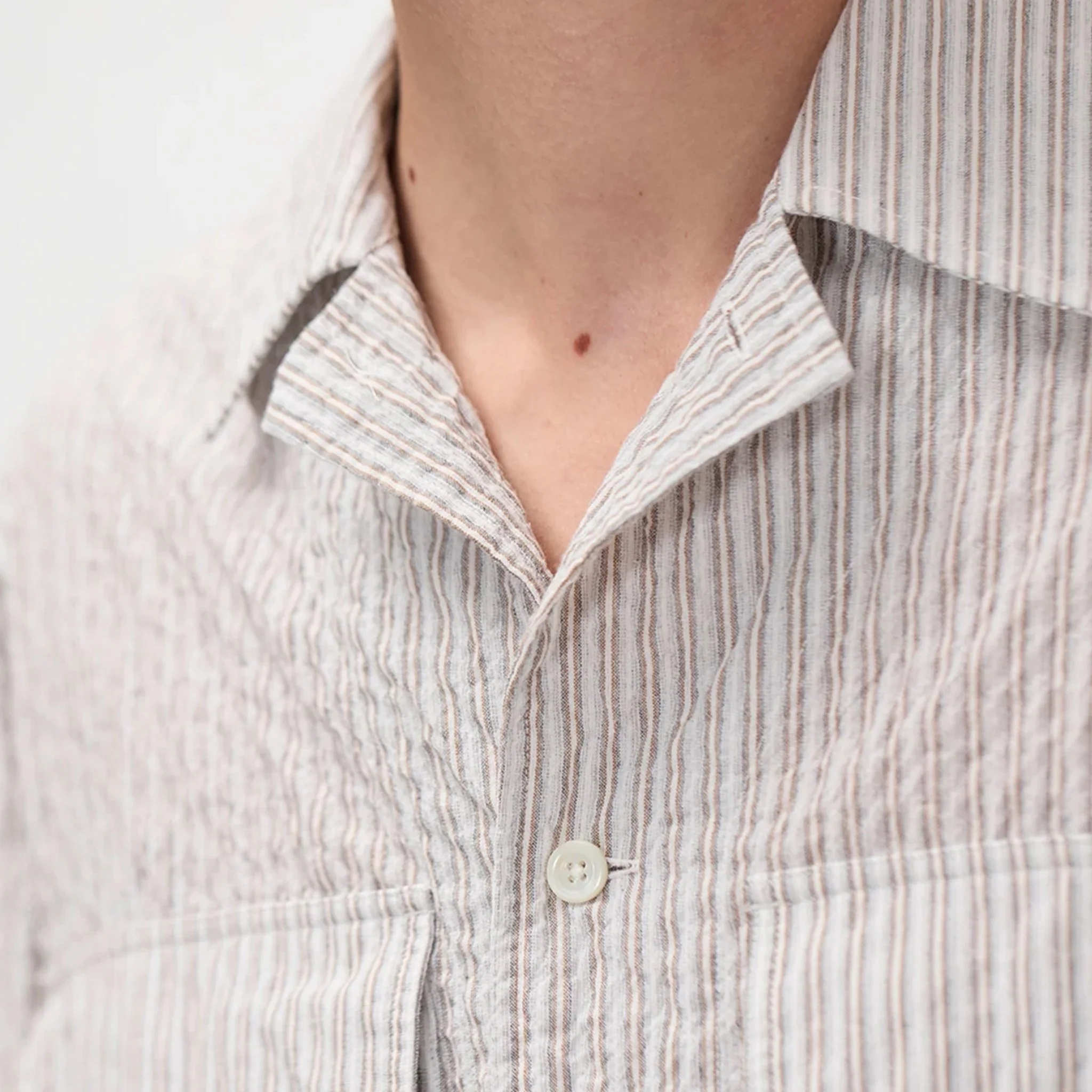 Norse Projects Mols Hunting Stripe Shirt Multi Color Stripe - Image 4