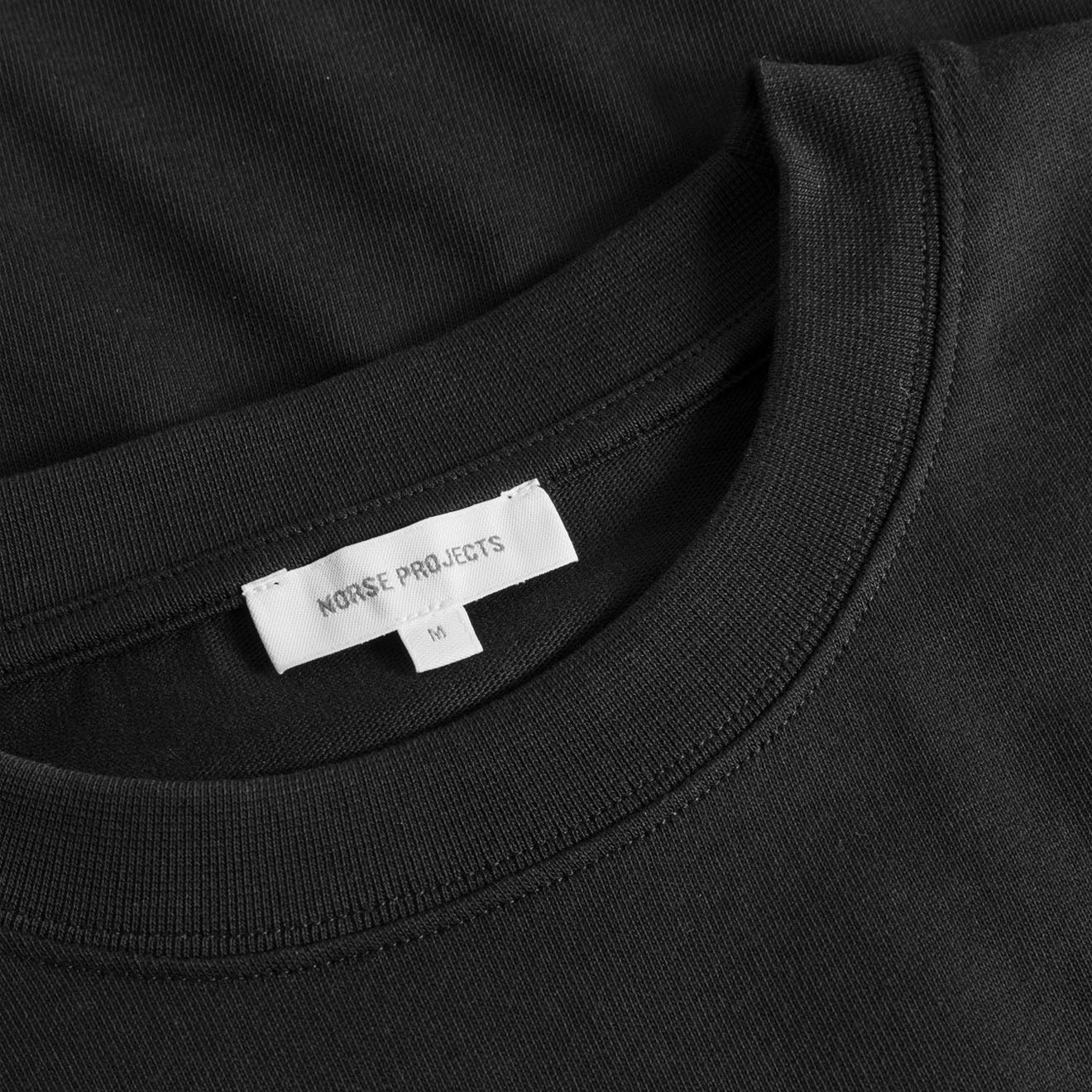 Norse Projects Norse Standard Heavy Loose T-shirt Black - Image 2