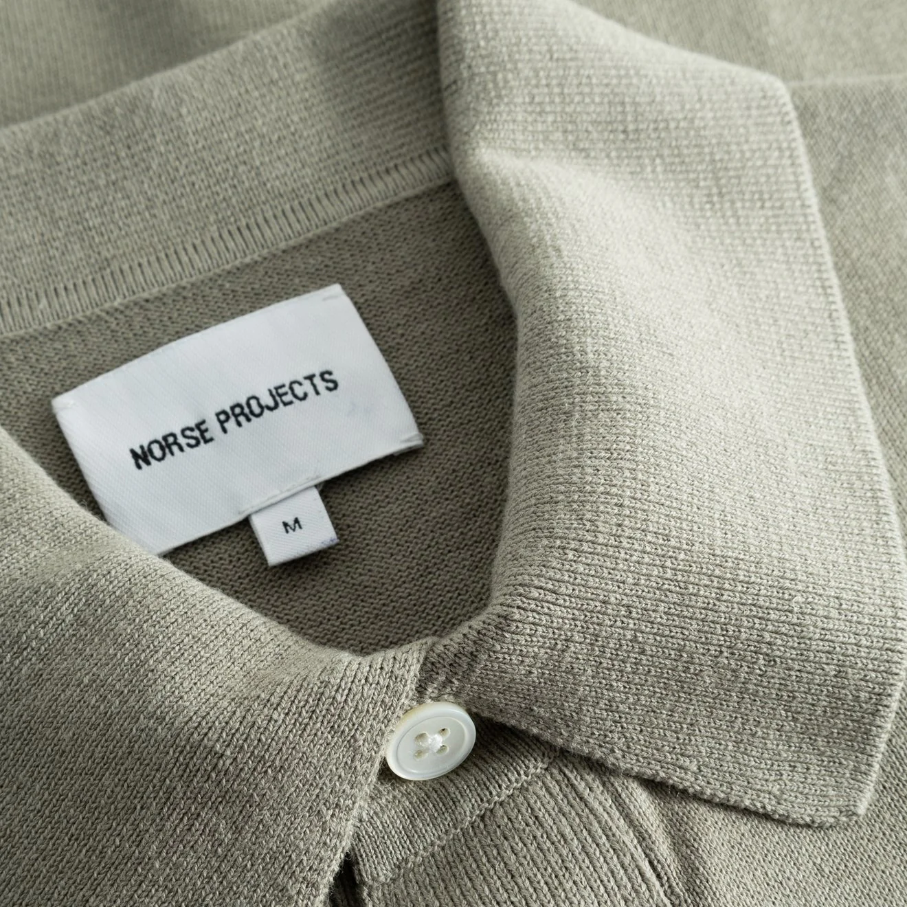 Norse Projects Rollo Cotton Linen SS Shirt Clay - Image 5
