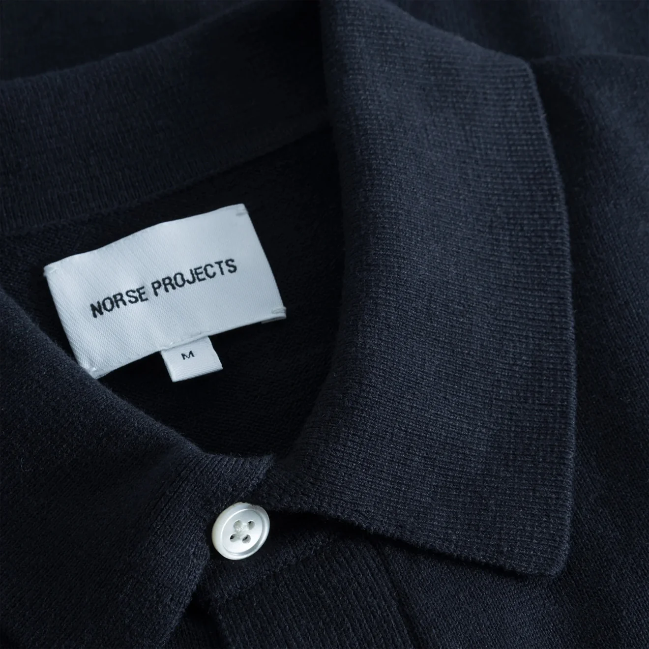 Norse Projects Rollo Cotton Linen SS Shirt Dark Navy - Image 3